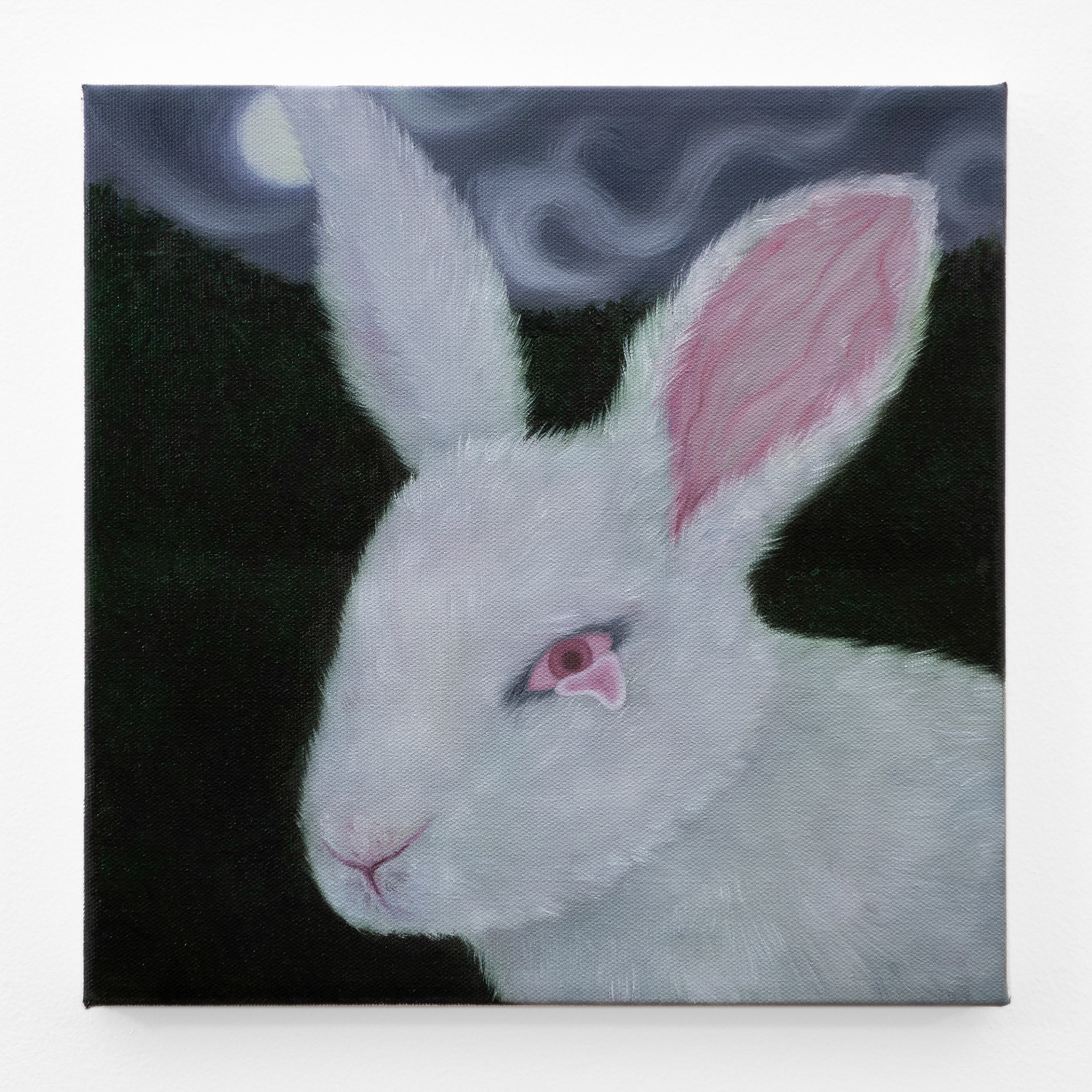 "Always Prepared", 2021, oil on canvas, 12x12 inches