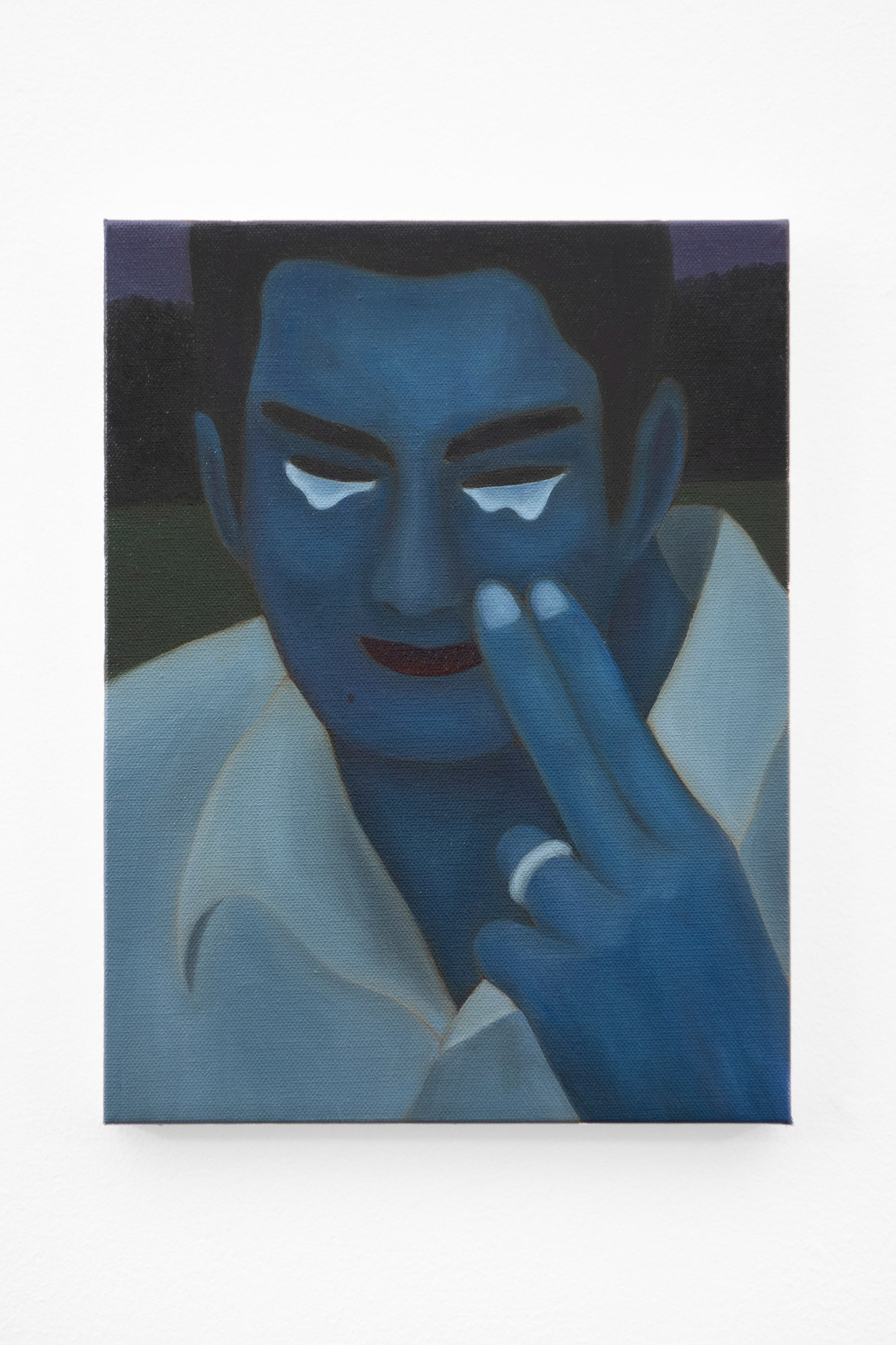 "I Remember Everything I Did to You", 2021, oil on canvas, 9x12 inches