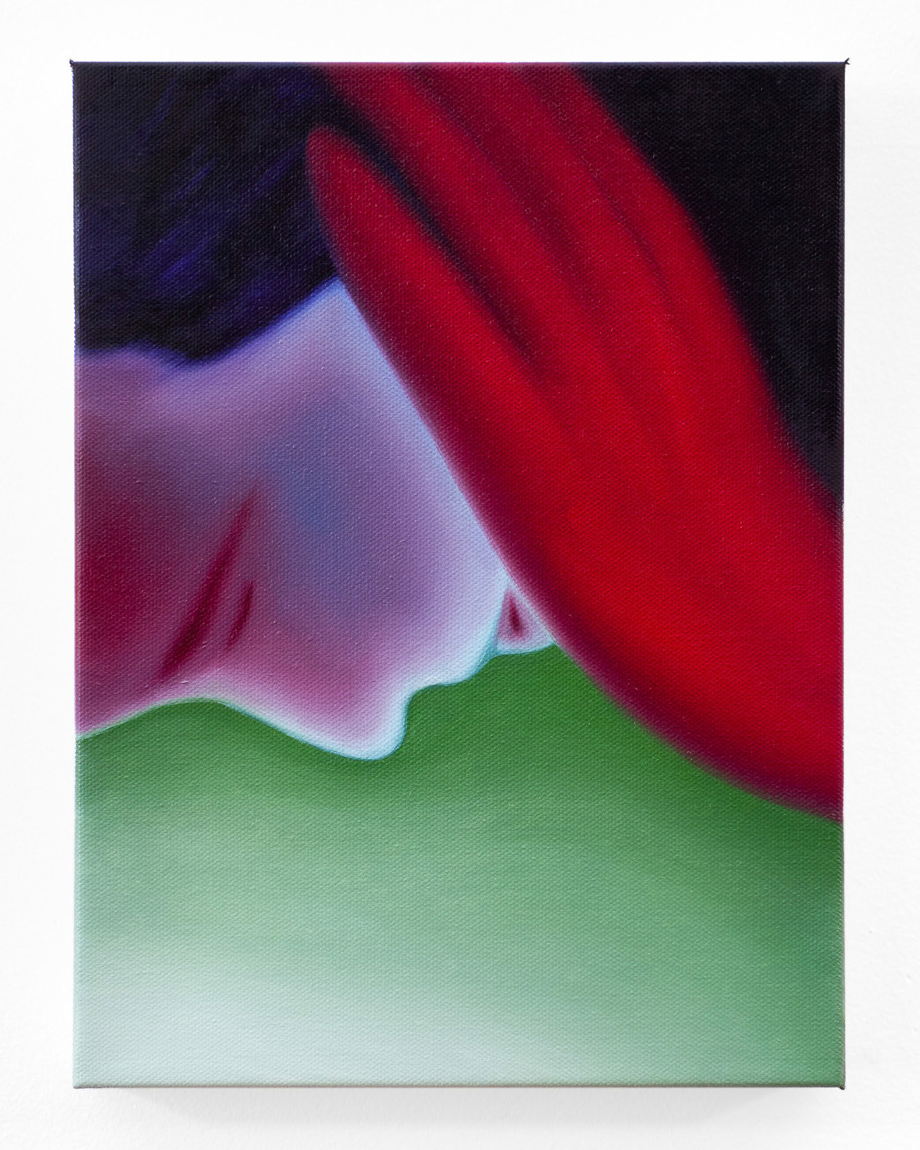 "Haunting Past", 2022, oil on canvas, 12x9 inches