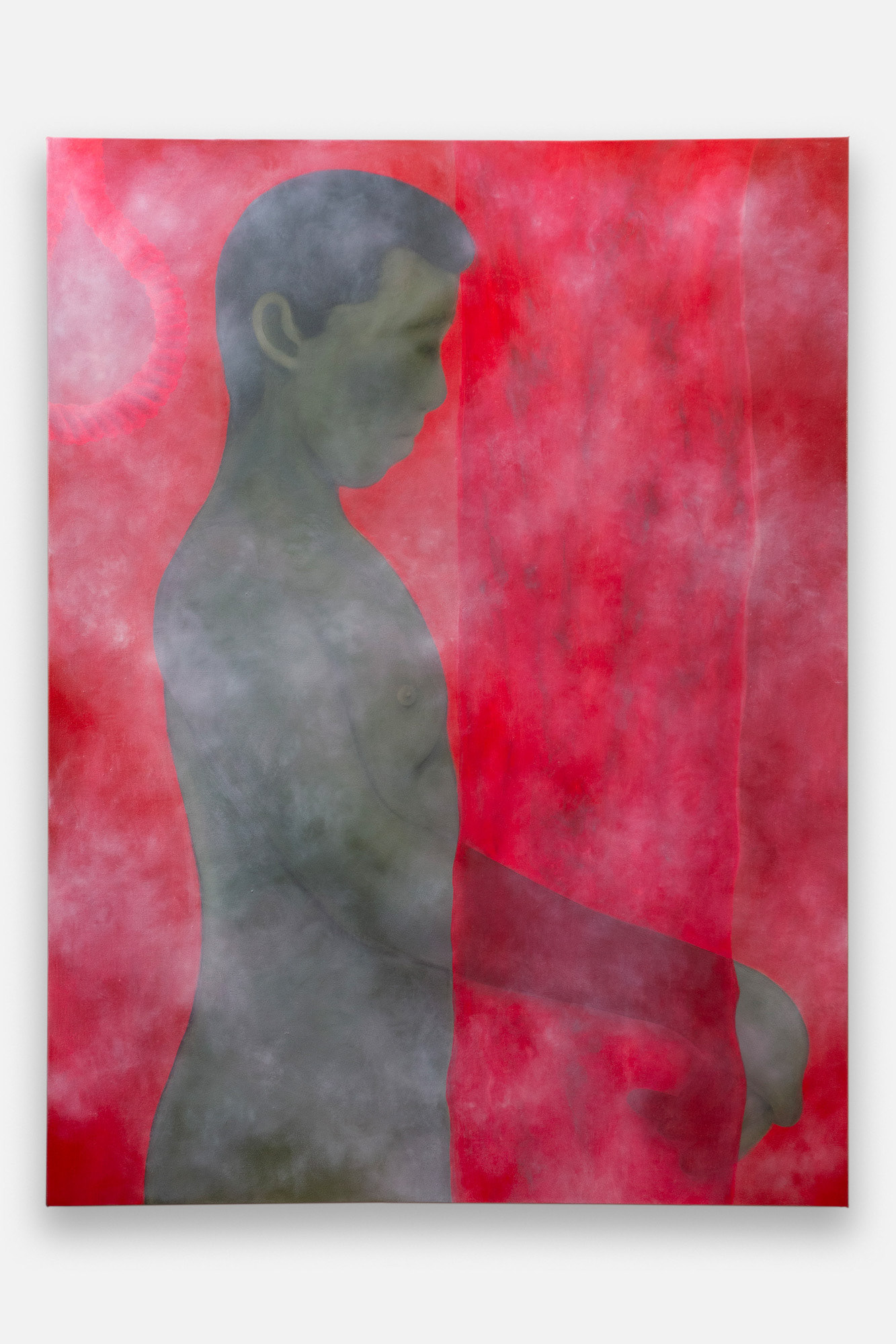 "About a Boy", 2023, oil on canvas, 36x48 inches