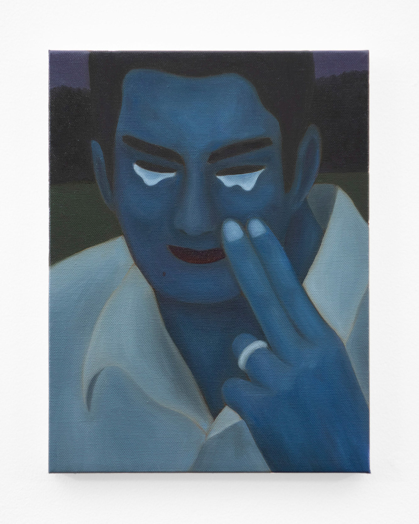 "I Remember Everything I Did to You", 2021, oil on canvas, 12x9 inches
