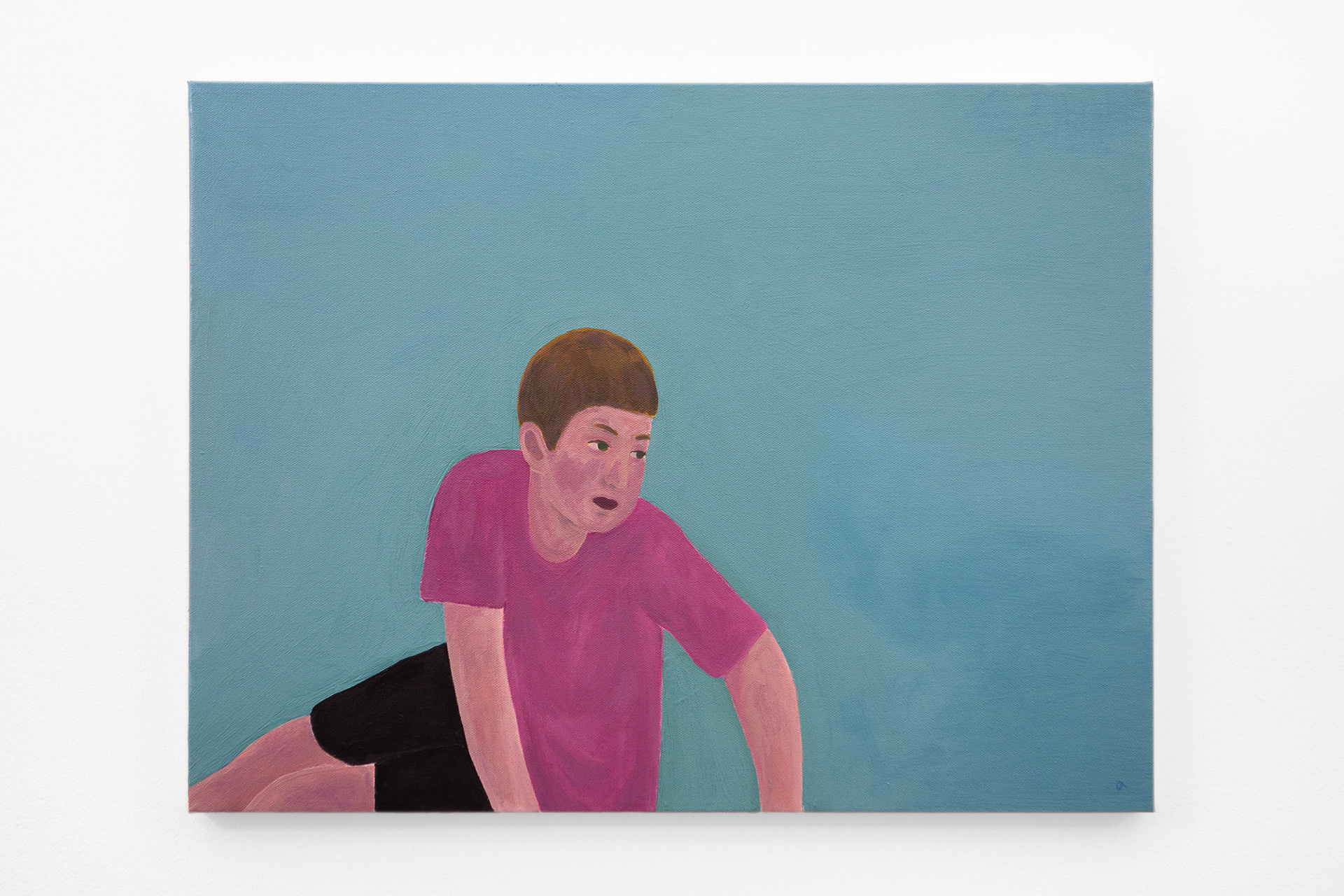 "Lost Without Connection" I, 2019, oil on canvas, 18x24 inches
