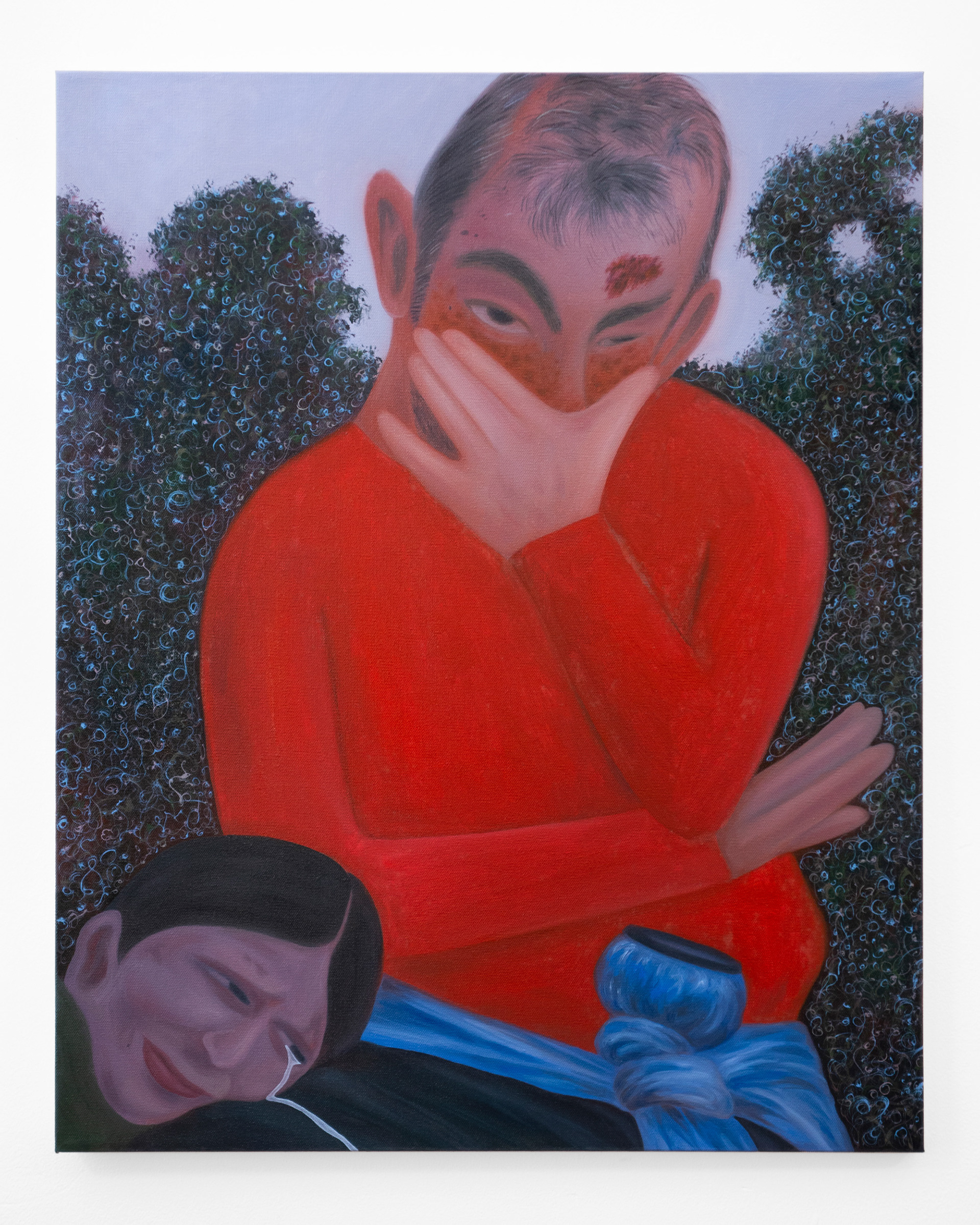 "People Like Us", 2021, oil on canvas, 30x24 inches
