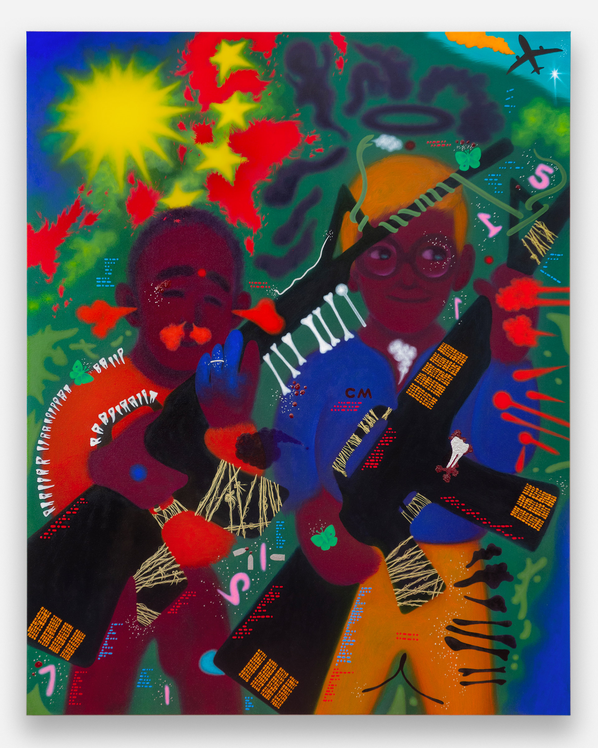 "We Do What We're Told (Beau Travail)", 2026, oil on canvas, 60x48 inches