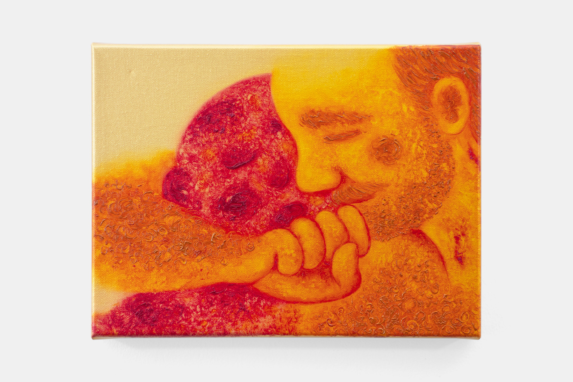 "There Was a Son", 2025, oil on canvas, 9x12 inches