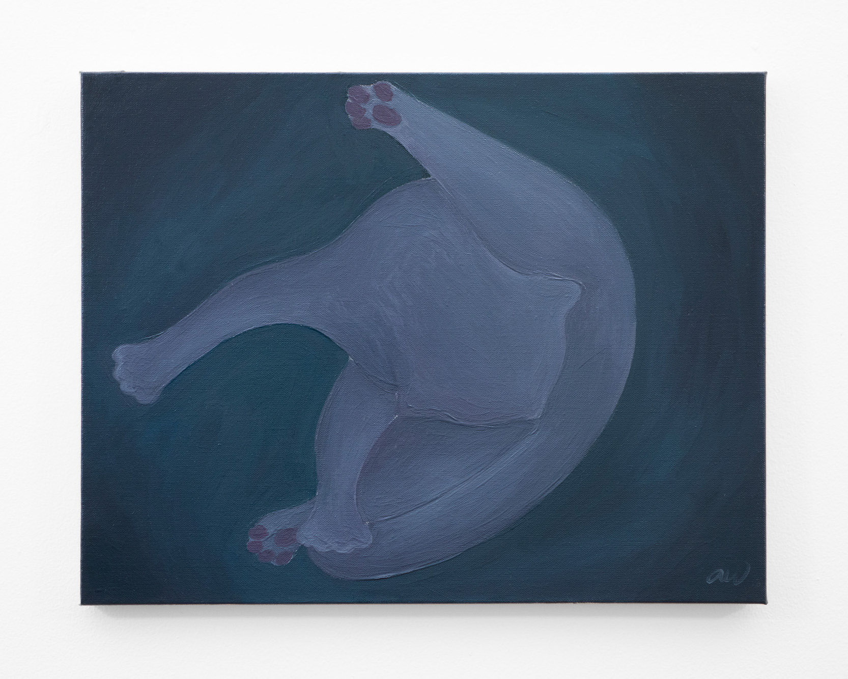 "Is This What You Wanted", 2019, oil on canvas, 14x18 inches