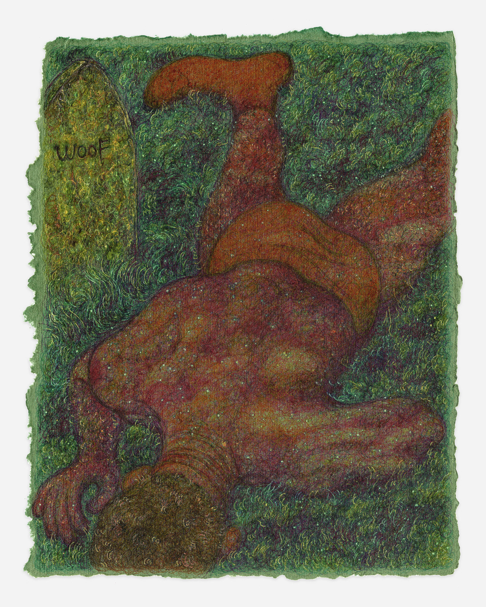 "I Never Change, I Never Will", 2025, ink on paper, 11.5x9 inches