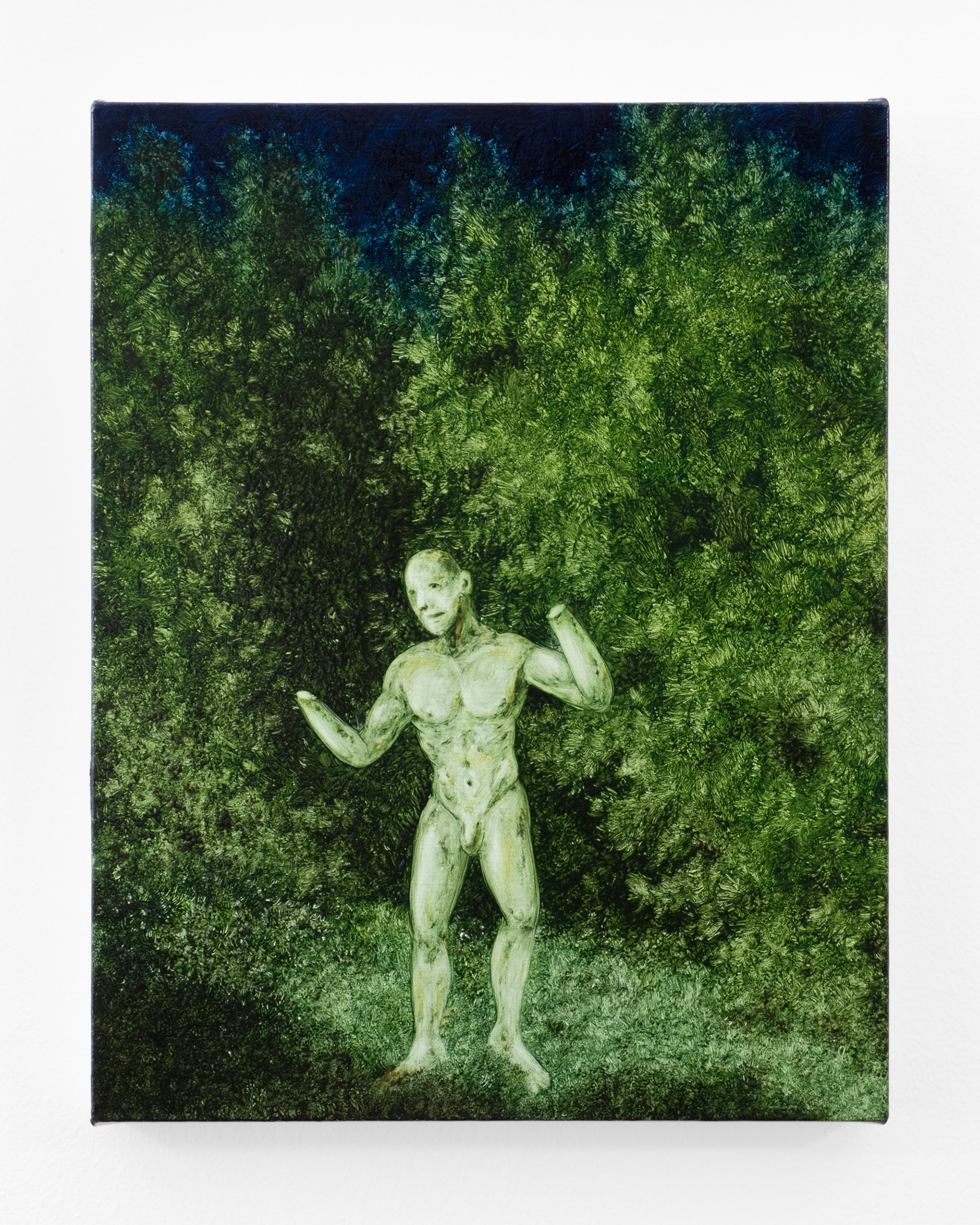 "Son of Sin", 2023, oil on linen, 14x11 inches