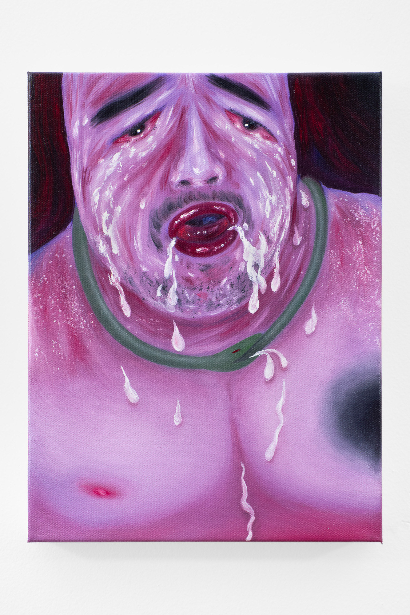 "Freedom Trap", 2022, oil on canvas, 9x12 inches