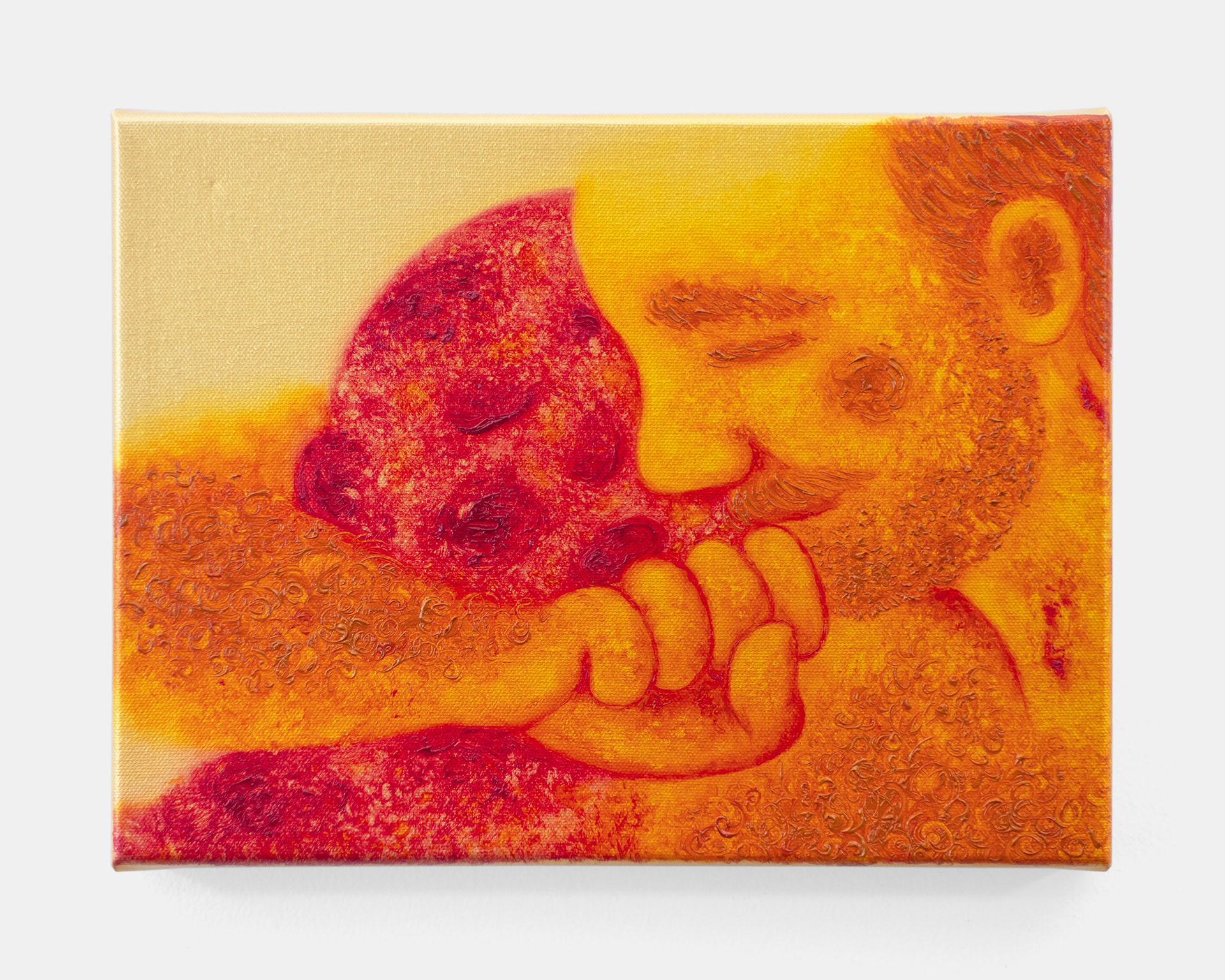 "There Was a Son", 2025, oil on canvas, 9x12 inches