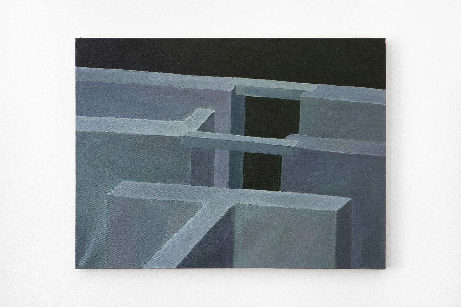 "Desolation", 2019, oil on linen, 18x24 inches