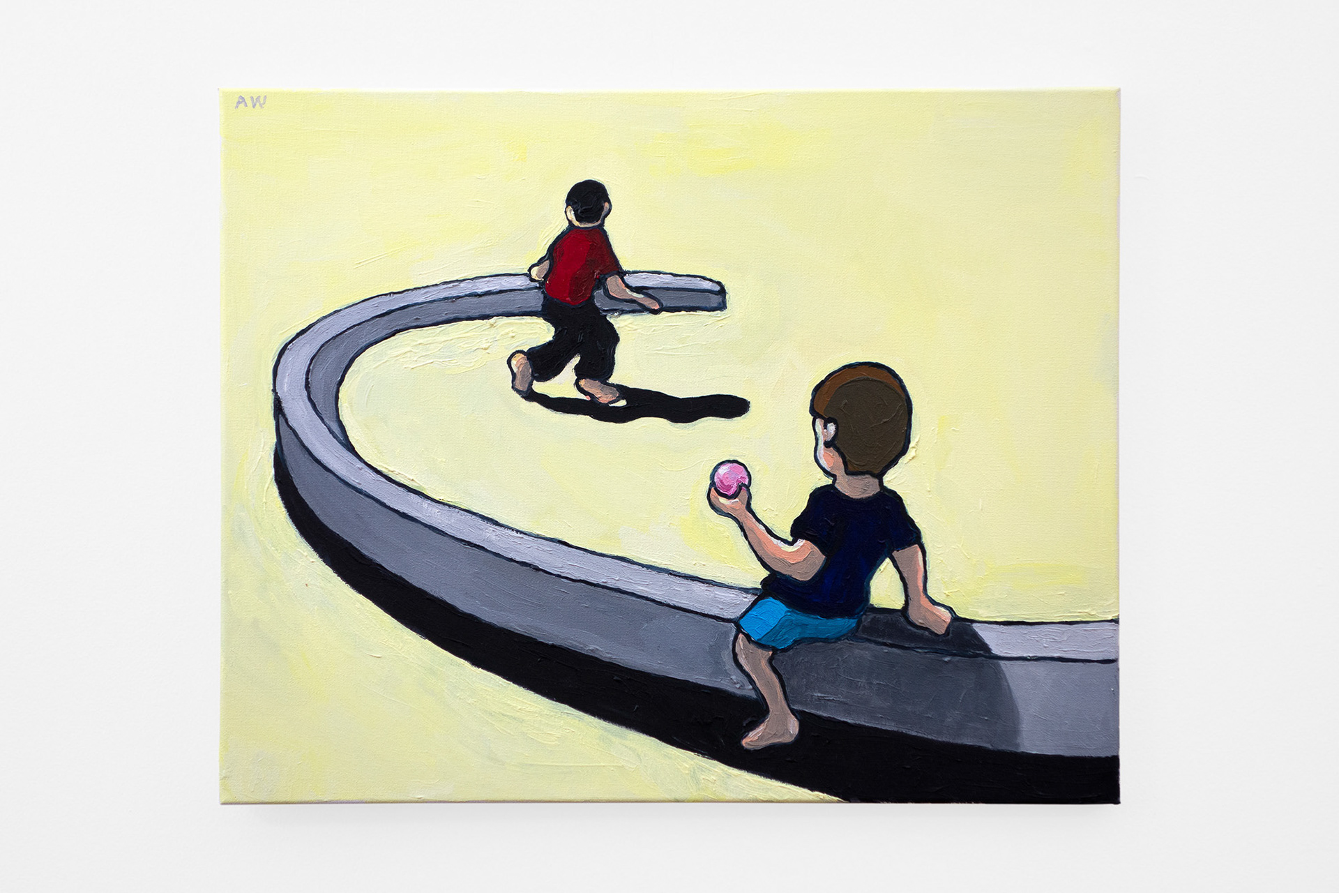 "You'll Never Know", 2017-2018, oil on canvas, 16x20 inches