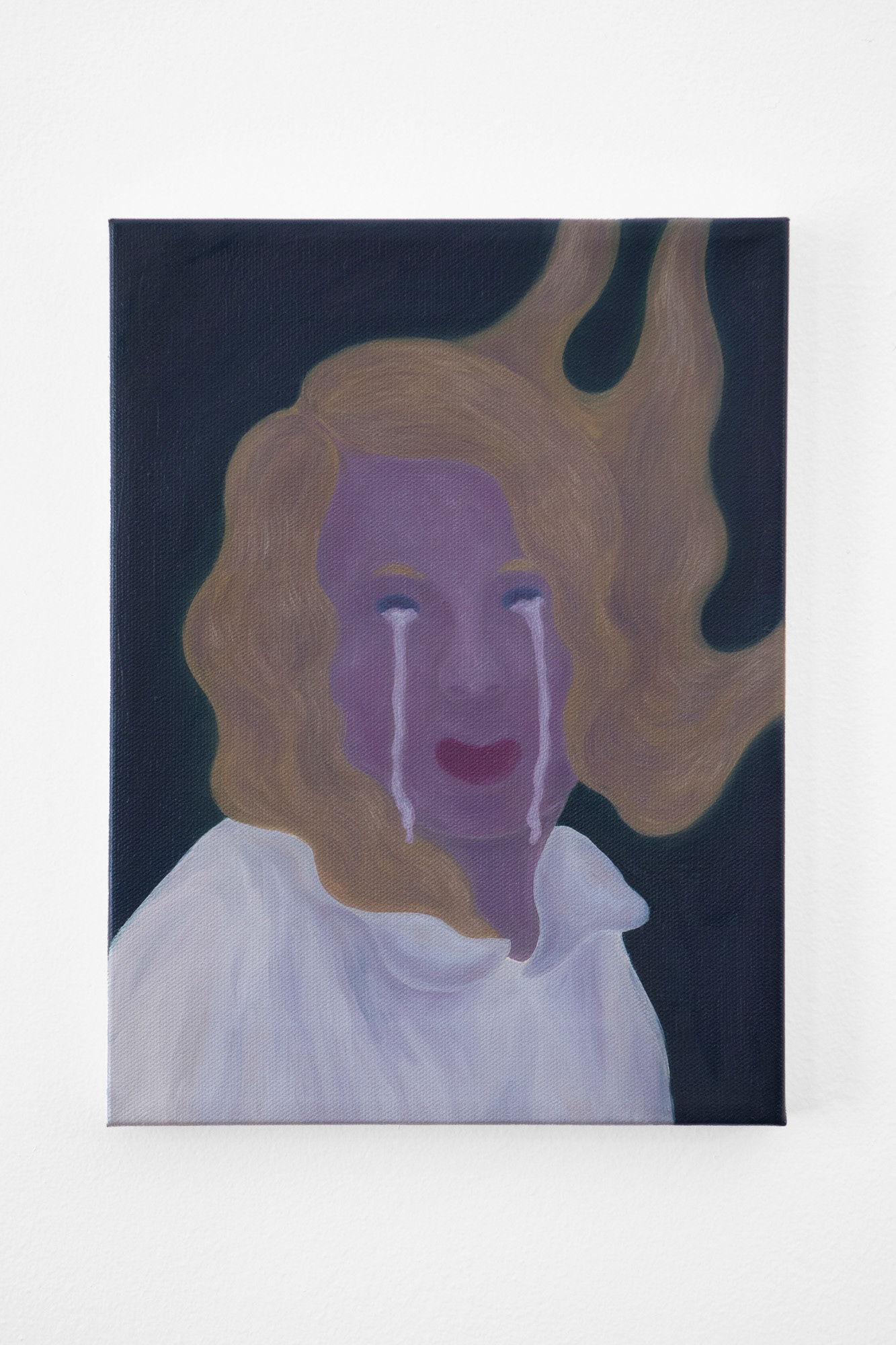 "Portrait of a Woman in Love", 2021, oil on canvas, 9x12 inches