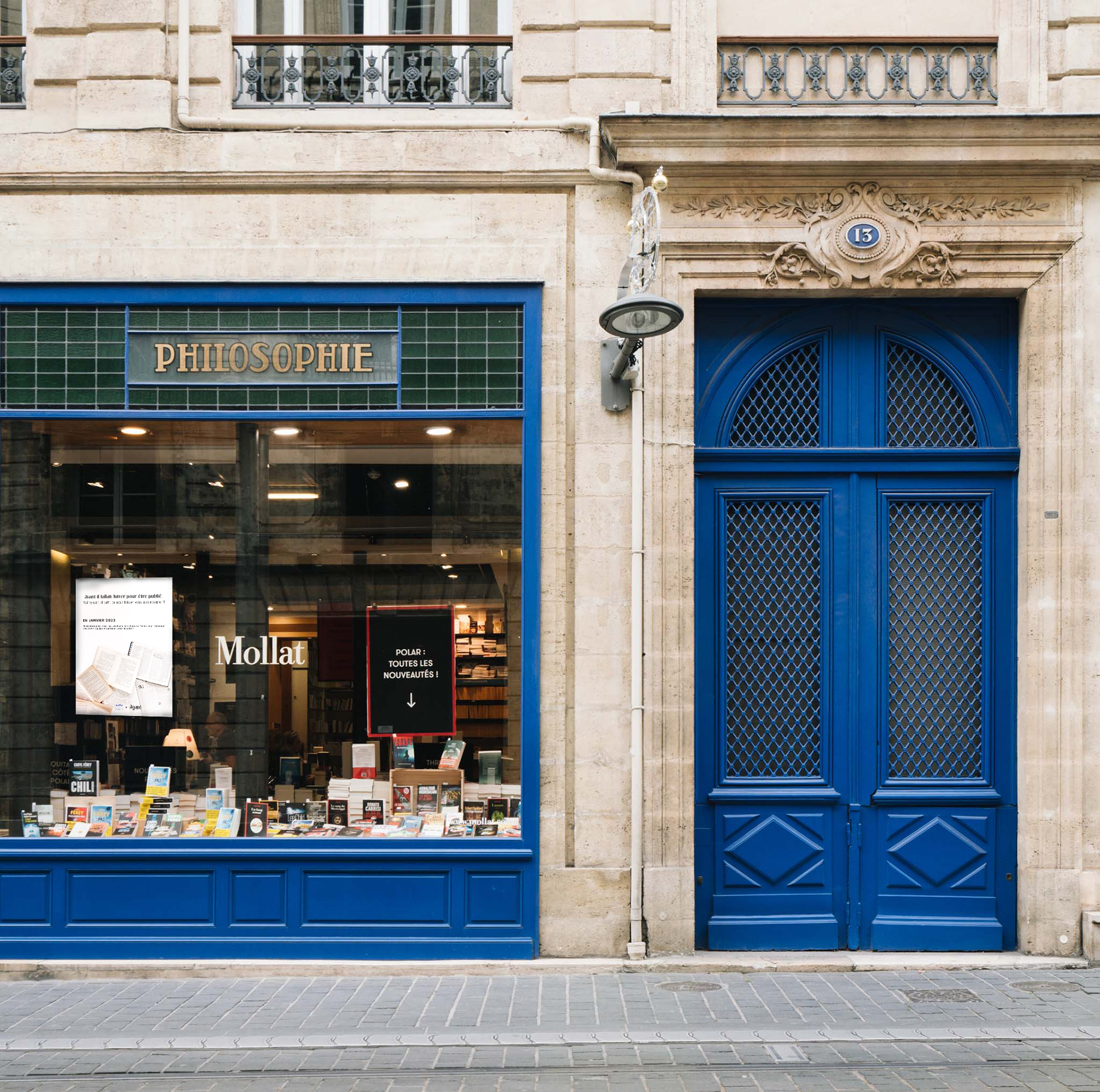 Vitrine de Mollat
