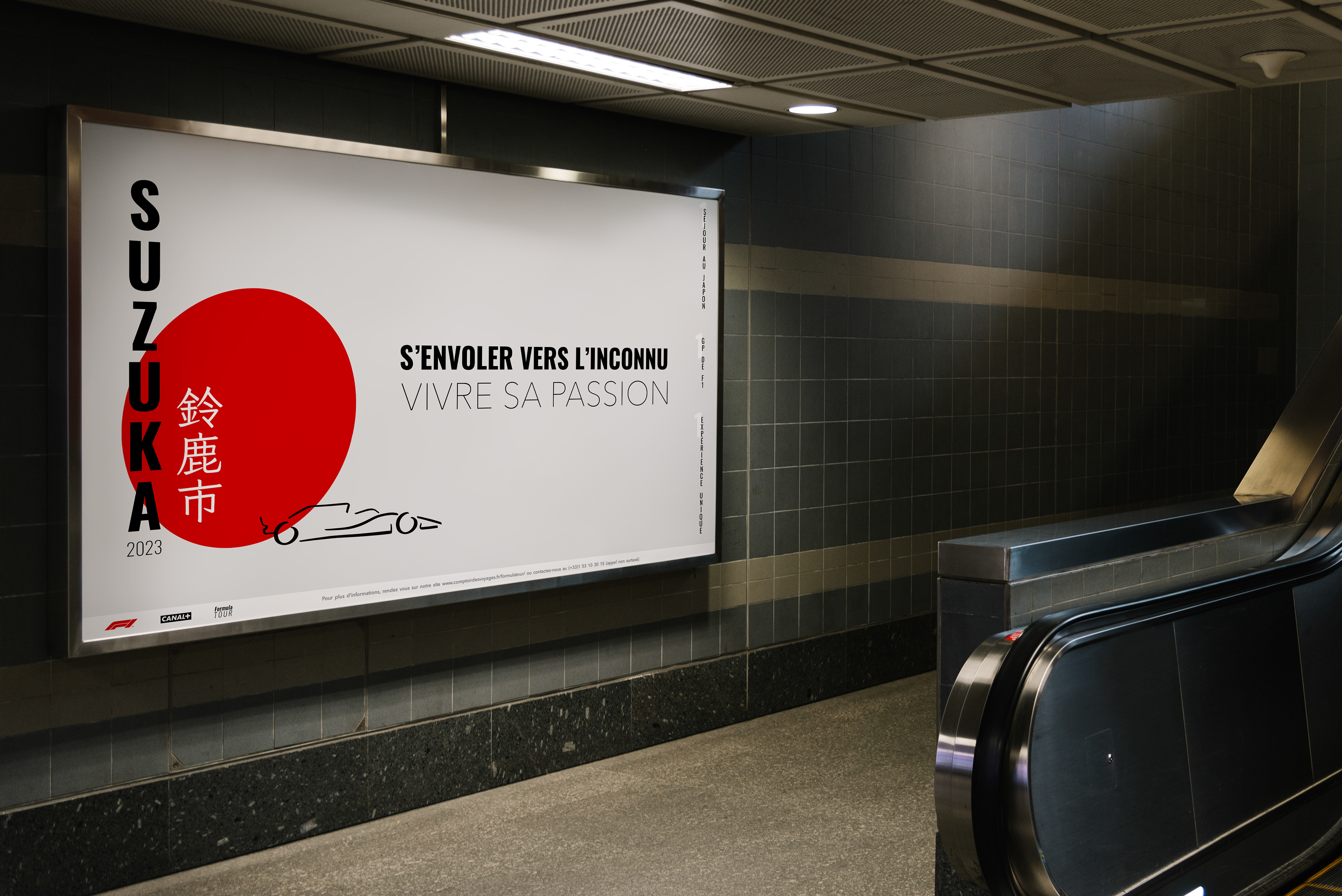 Format paysage pour billboards