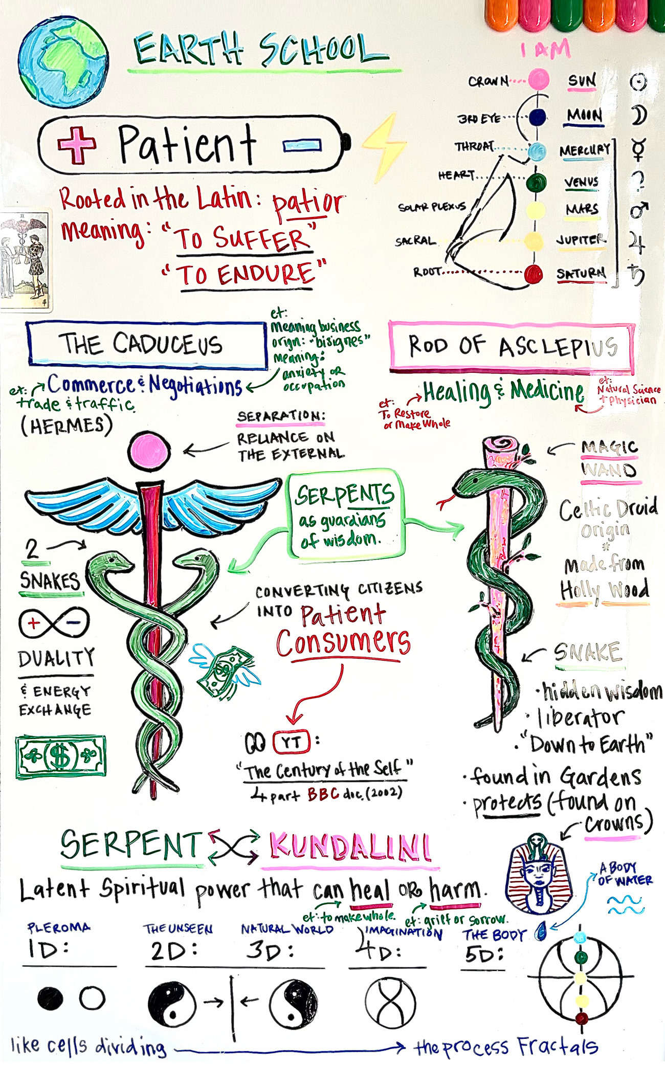 The Caduceus and Rod of Asclepius - March 13, 2026