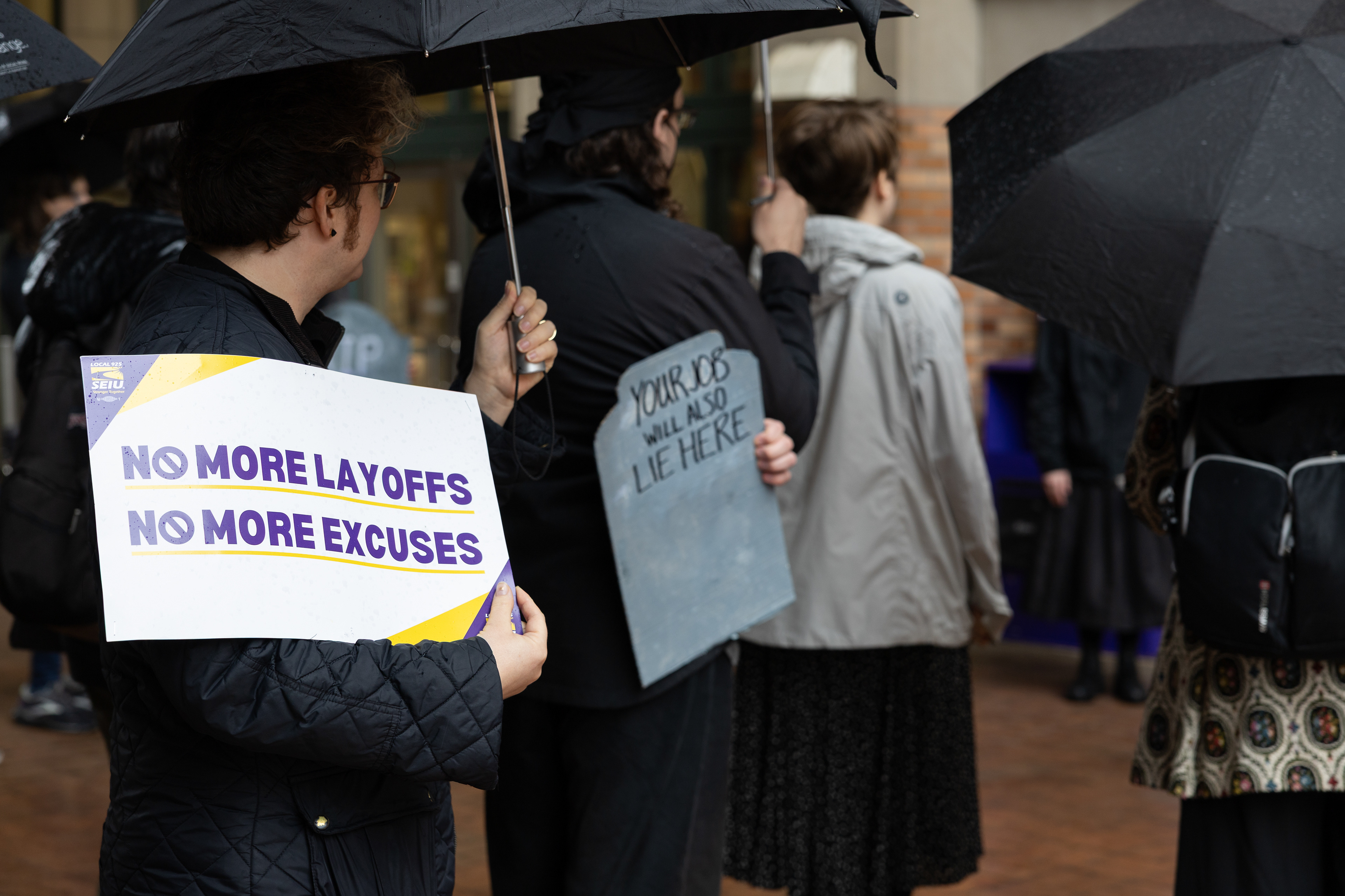 10/24/25 College of Arts & Sciences "memoriam" rally