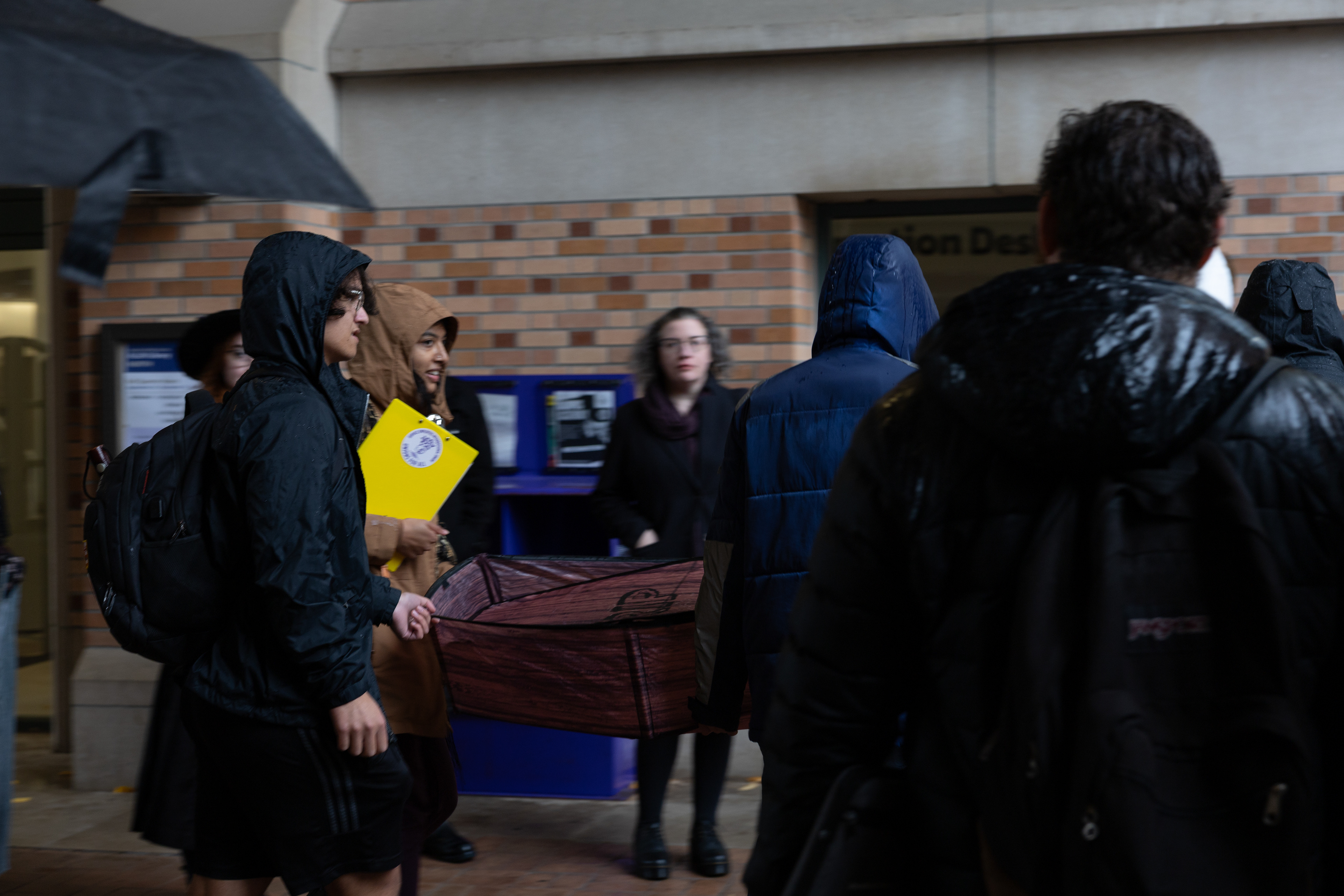 10/24/25 College of Arts & Sciences "memoriam" rally