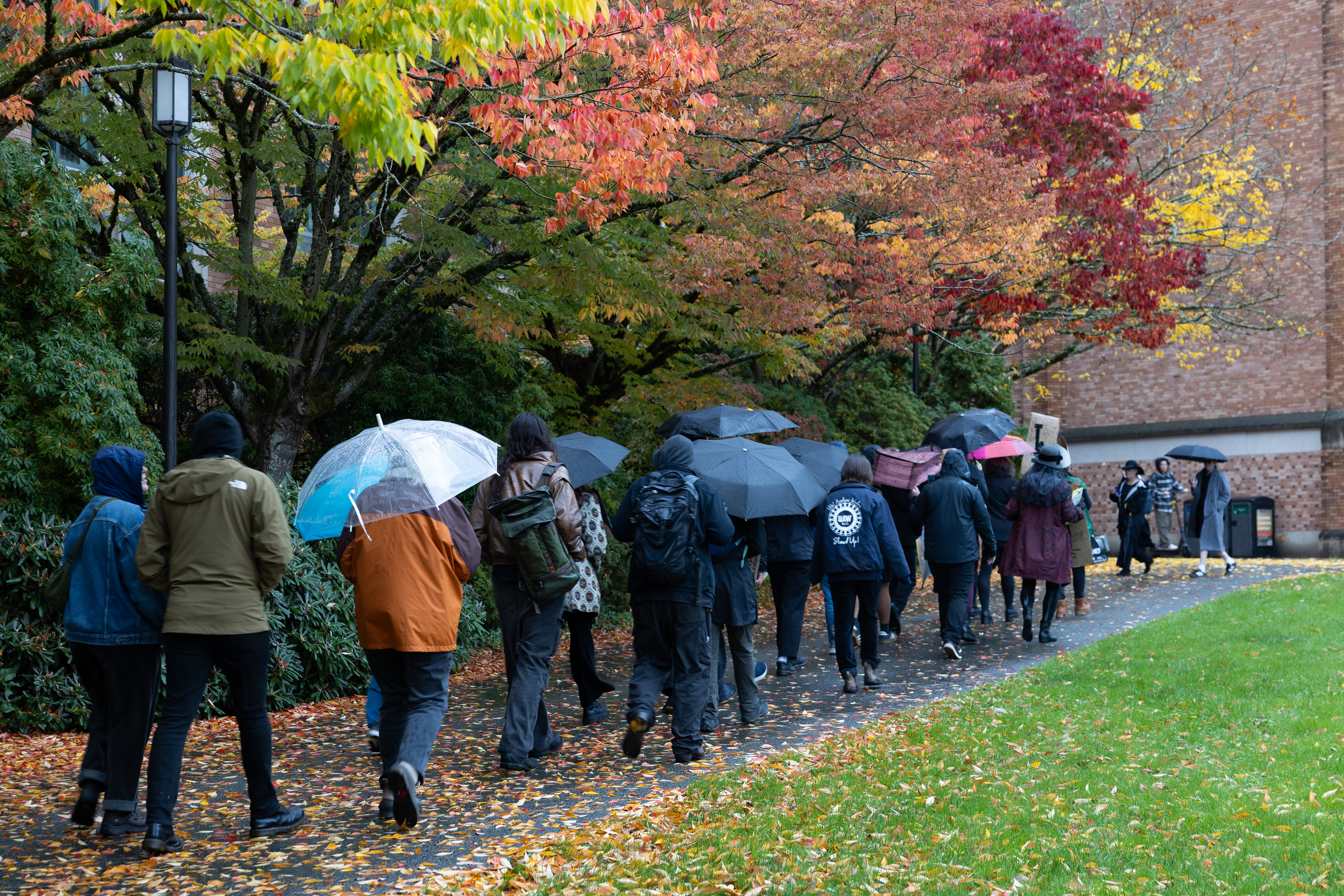 10/24/25 College of Arts & Sciences "memoriam" rally