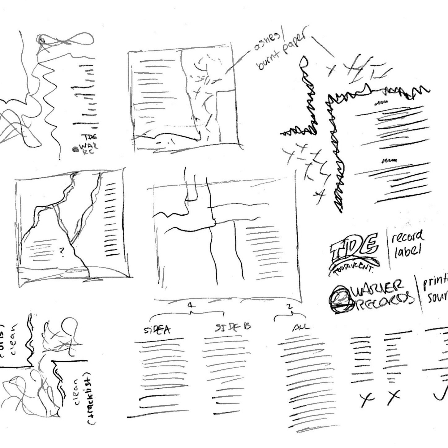 LP Sketches (Back)