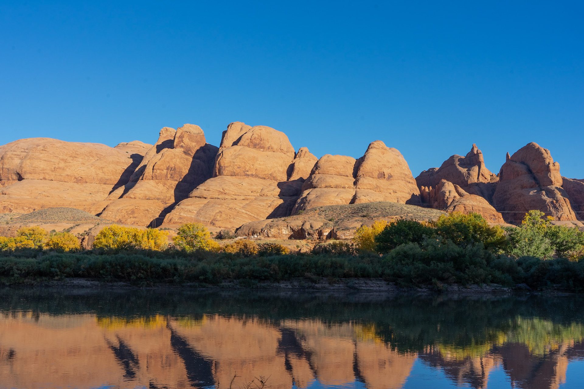Peaceful scene along the Colorado River