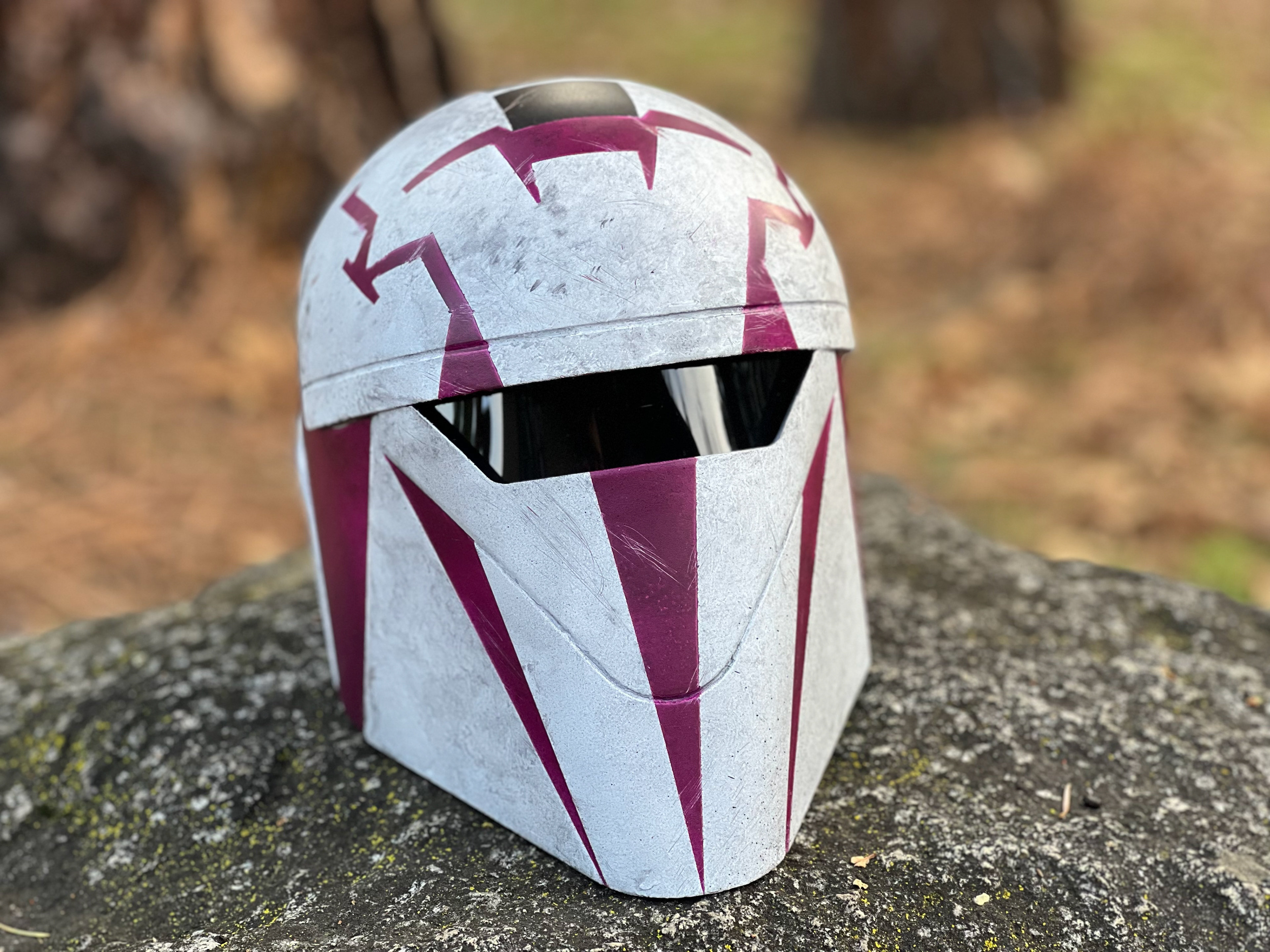 3D Printed Original Character helmet (KOTOR). May 2022.