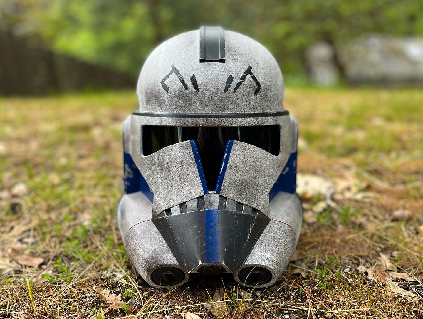 3D Printed Clone Trooper helmet. Digital files from Folky Patrol. Jul 2023.