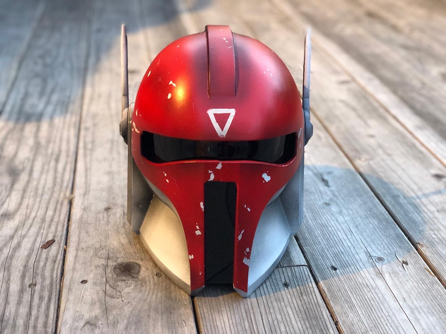 3D Printed Commandalorian helmet (Supercommando theme). Jan 2021.