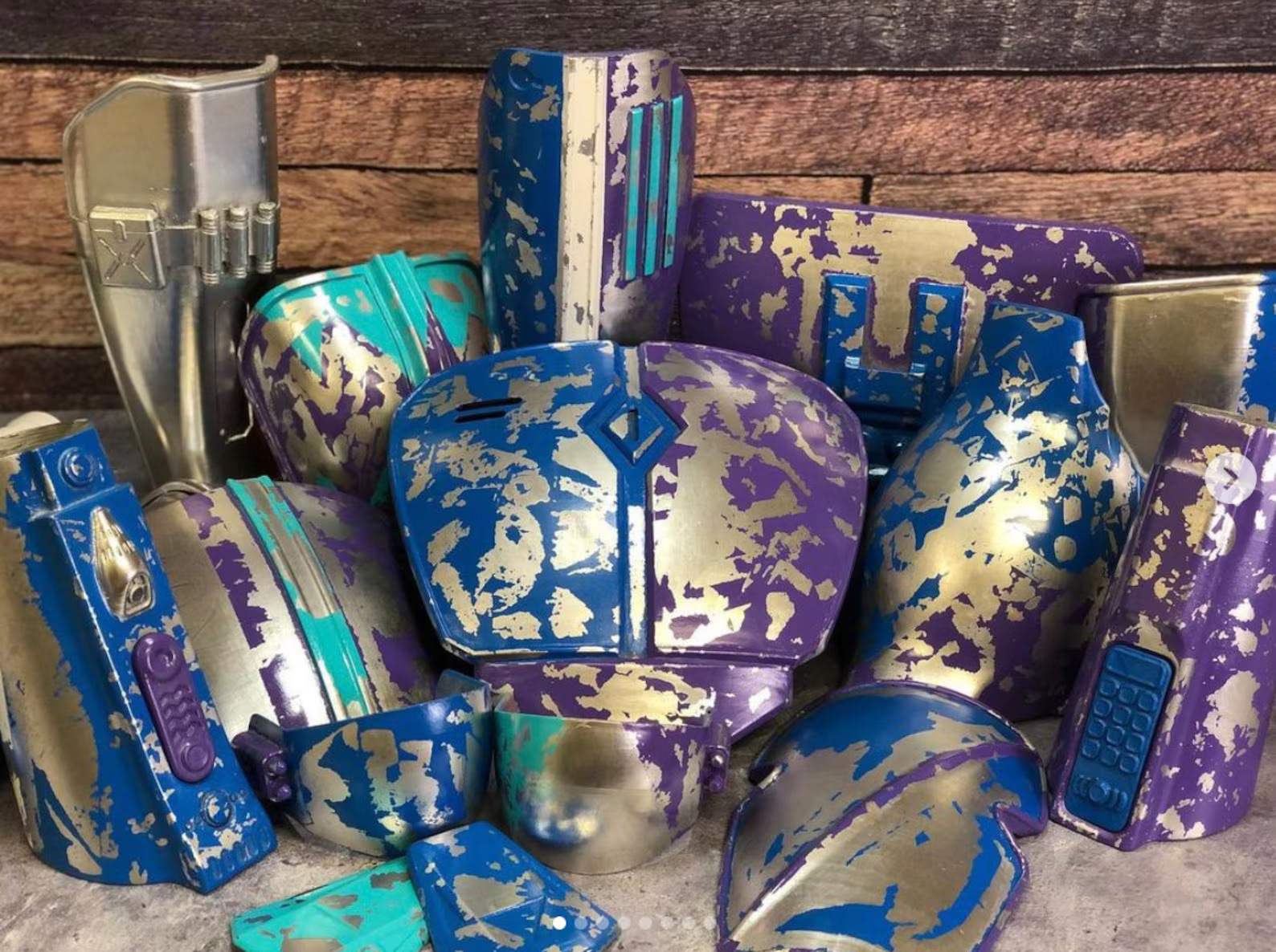 3D Printed Custom Mandalorian armor.. Mar 2021.