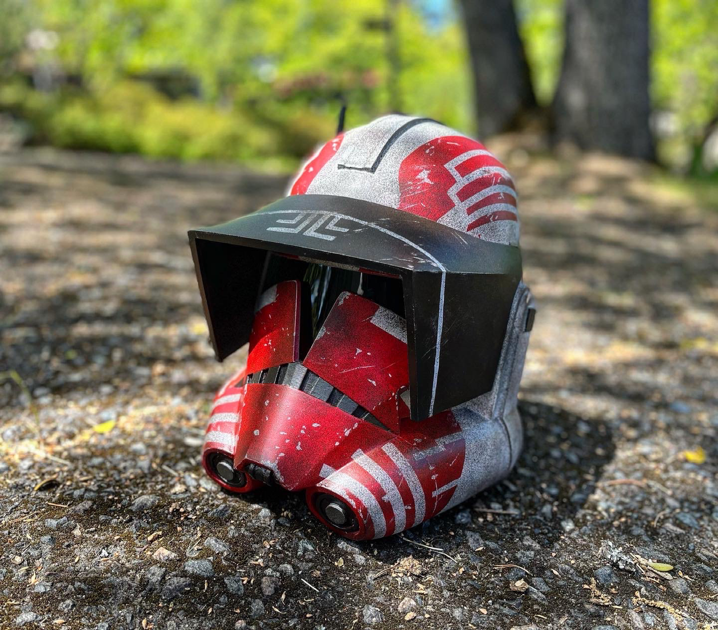 3D Printed Clone Trooper Helmet (CMD Thorne). Digital files from Folky Patrol. Jun 2022.