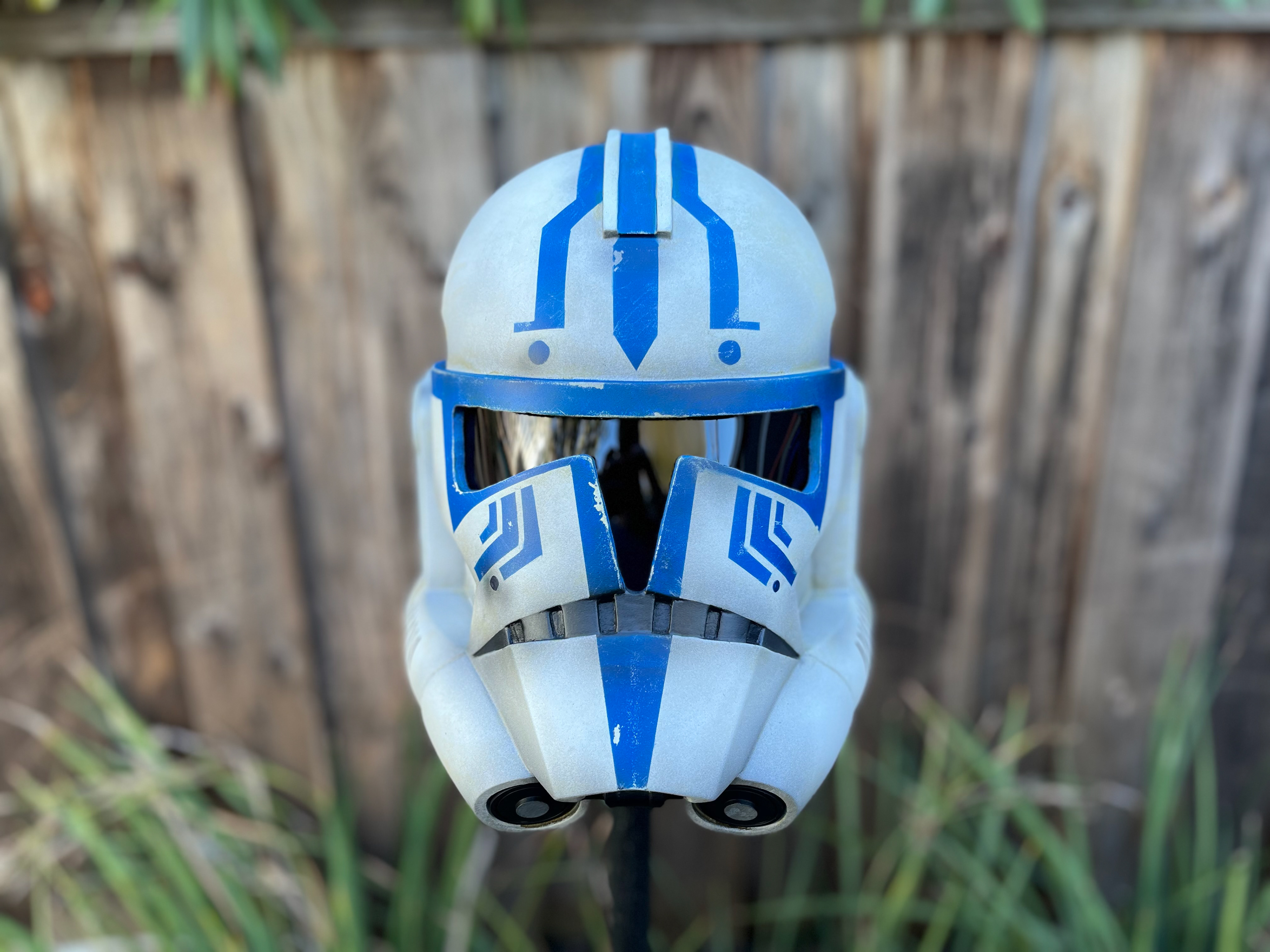 Resin cast Clone Trooper helmet (Hardcase) Dec 2023.