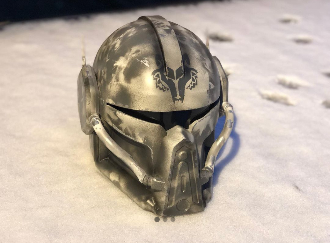 3D Printed Infiltrator helmet. Jan 2021.