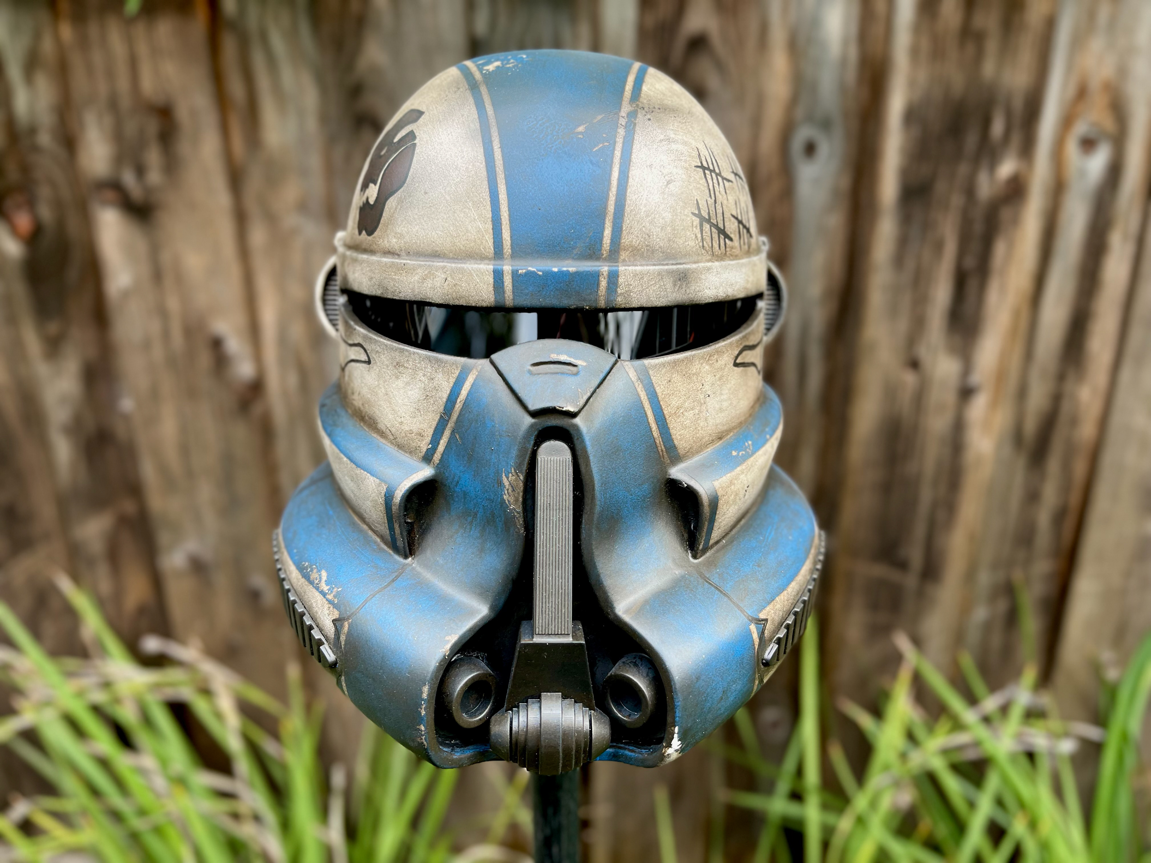 3D Printed Airborne Clone Trooper helmet. Mar 2024.
