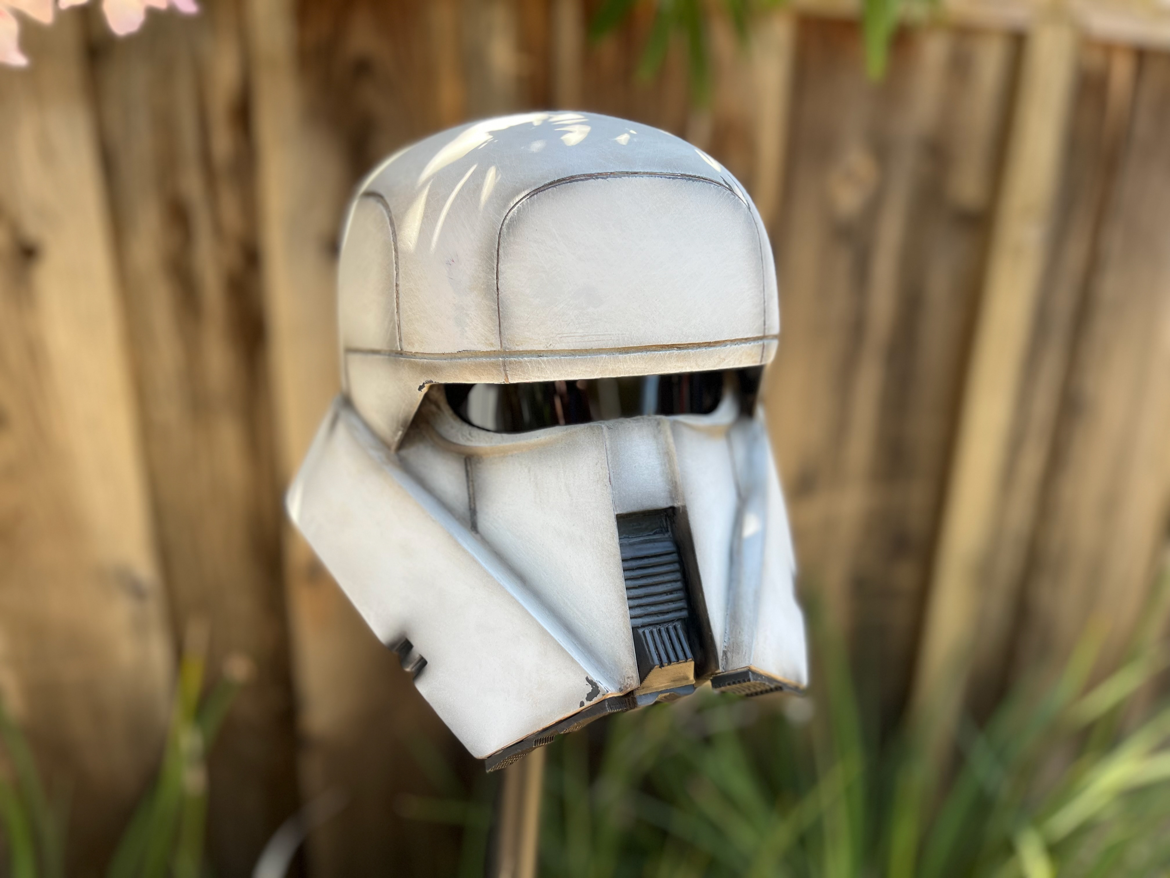 3D printed Range Trooper helmet. Jul 2024.