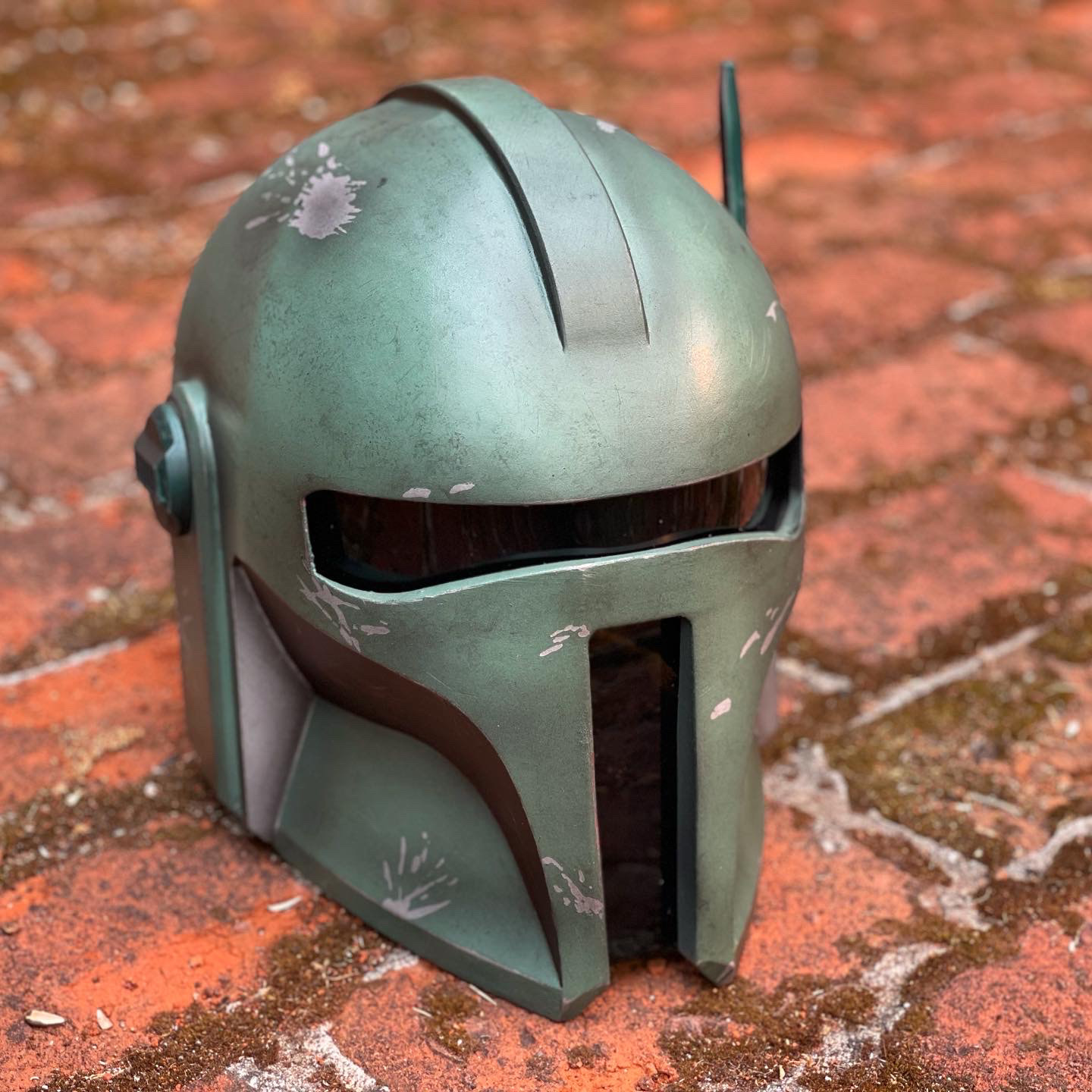 3D Printed Commandalorian helmet. Jan 2022.