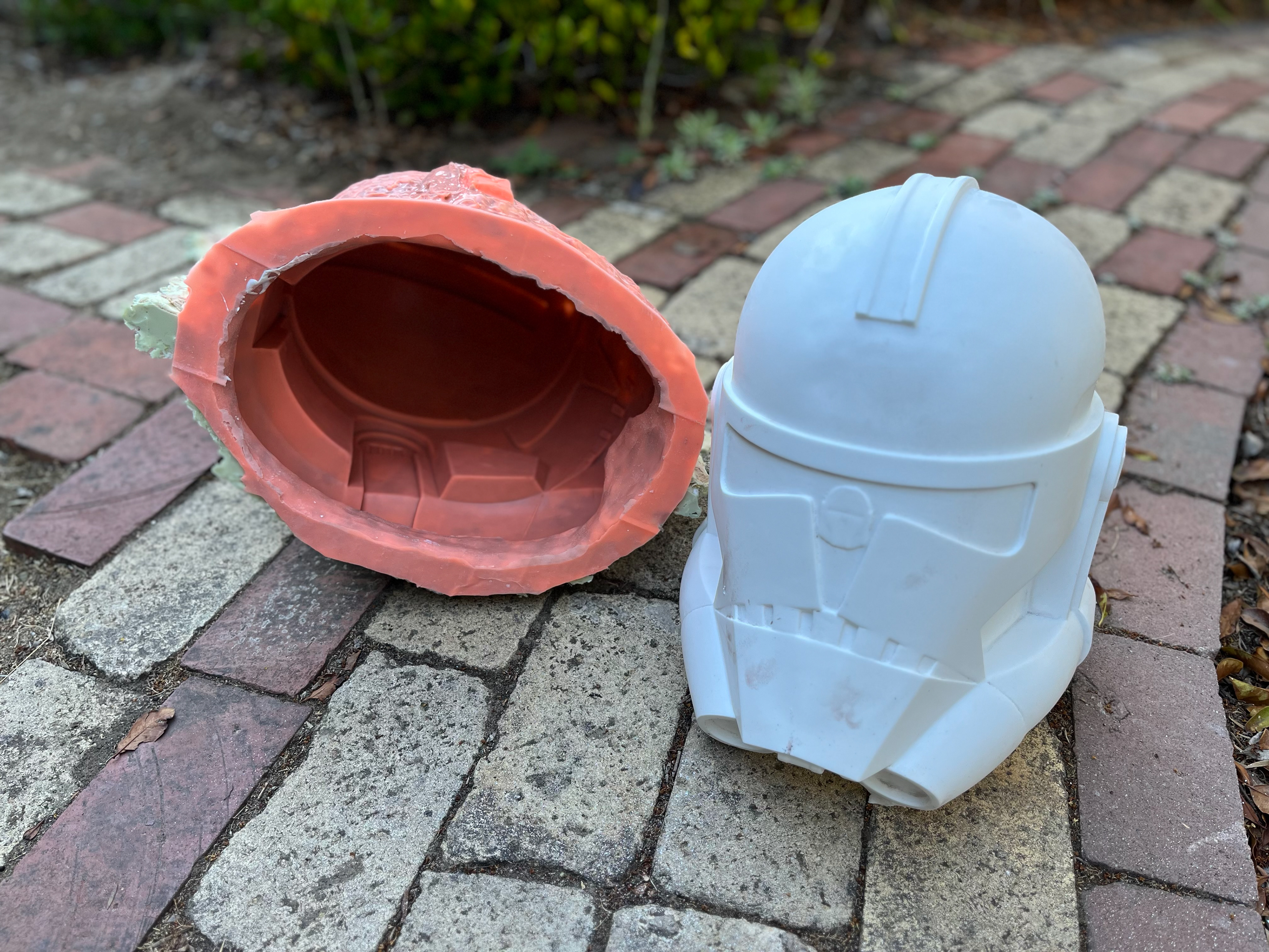 Clone Trooper helmet mold (Phase II Animated). Oct 2023.
