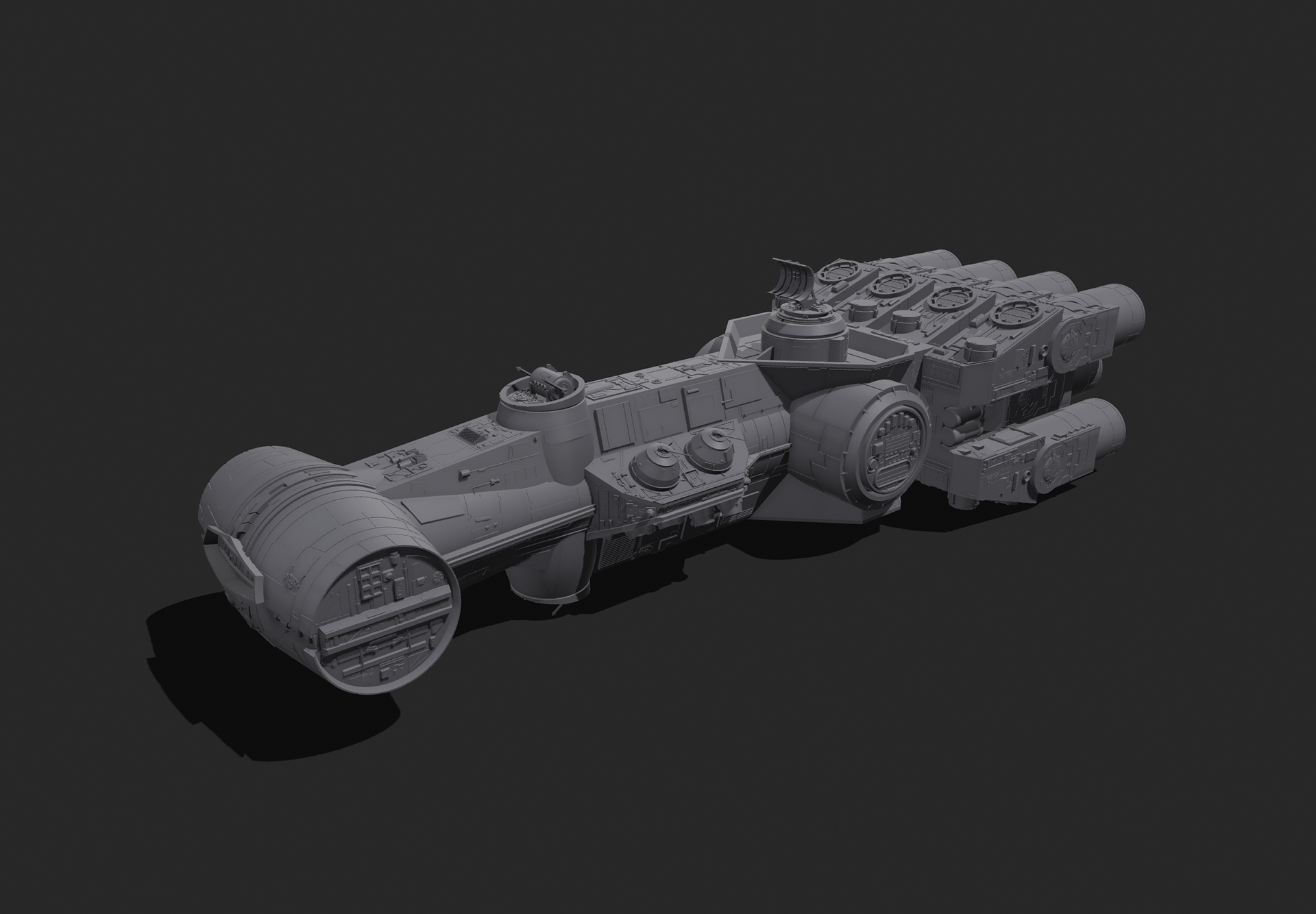 Progress Shot: Raw Digital Model.