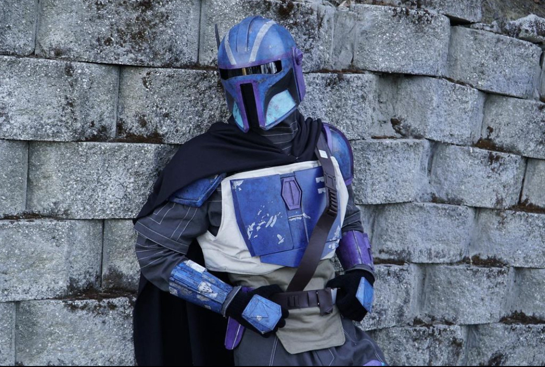 3D Printed Custom Mandalorian armor. Oct 2020.