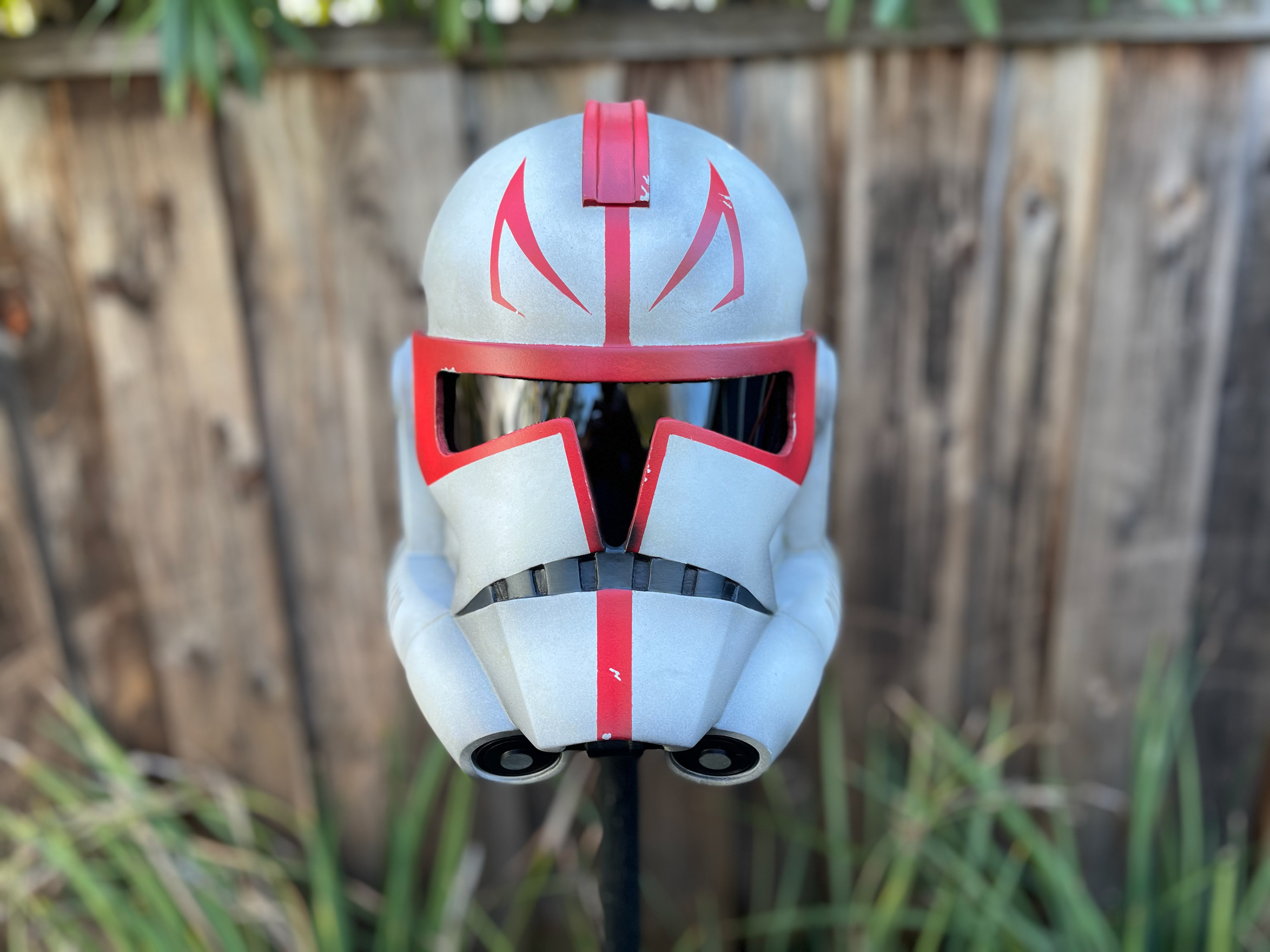 Resin cast Clone Trooper helmet (Fordo). Dec 2023.