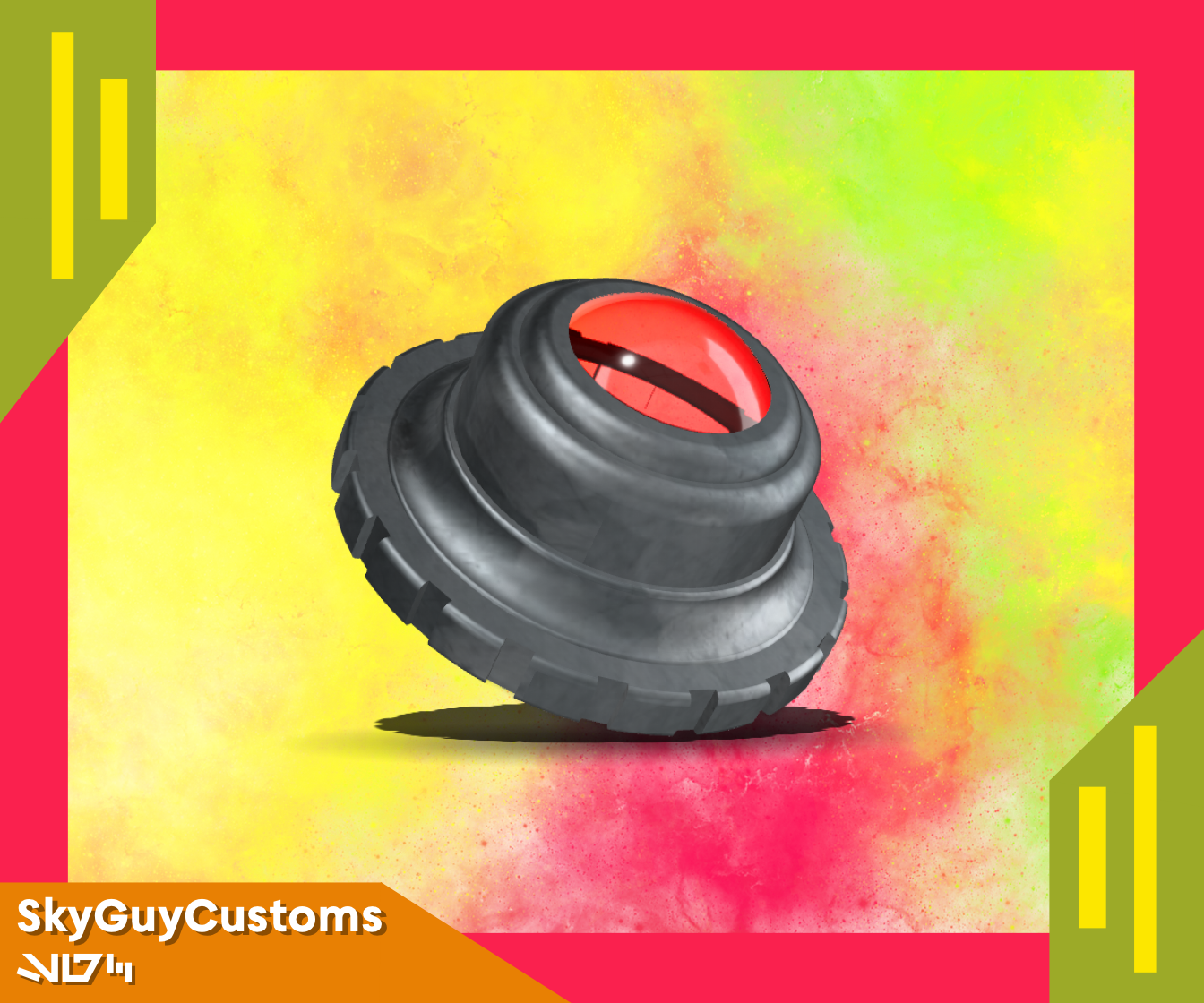 Mandalorian Gravity Charge. Made in Shapr3d. Jan 2023.