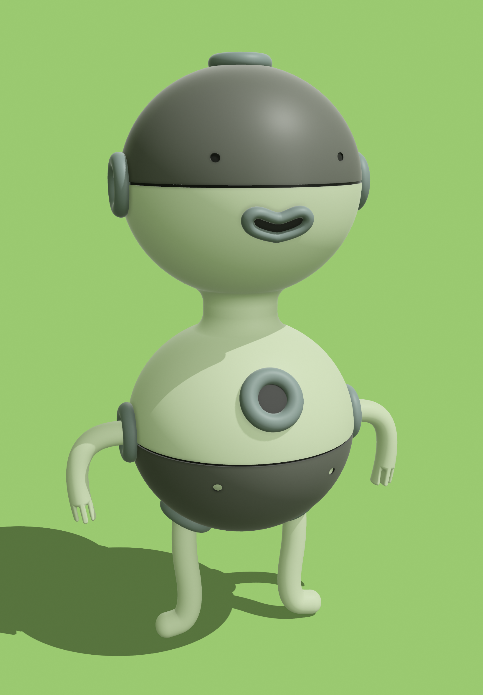 The Jiggler. Made in Shapr3d. Inspired by Adventure Time. Oct 2023.