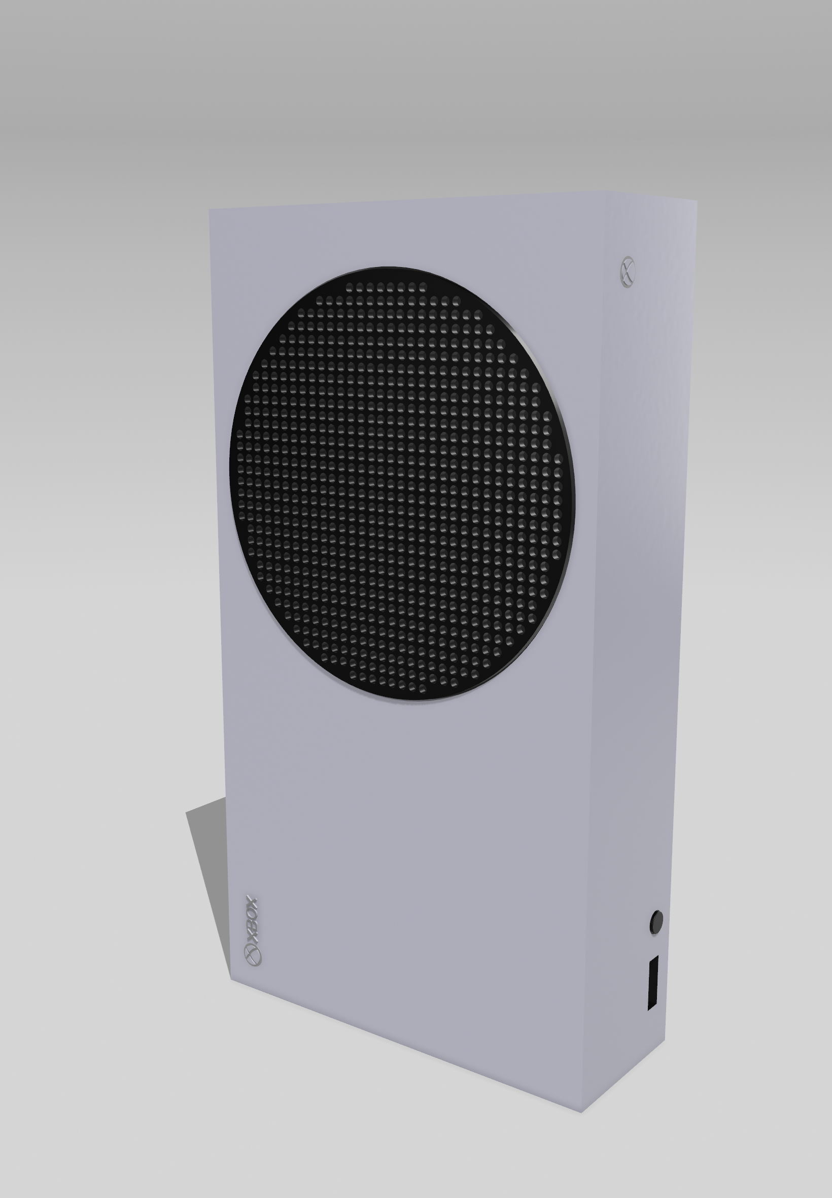 Xbox Series S. Made in Shapr3d. Oct 2023.