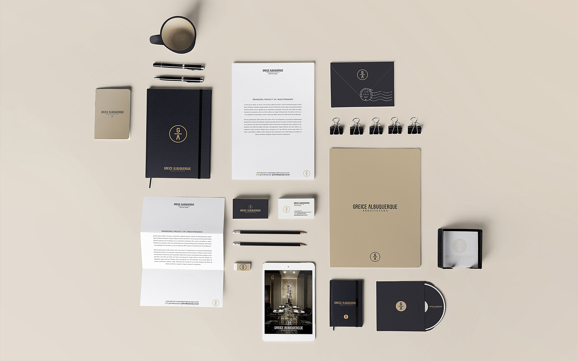 branding para estudio de arquitetura