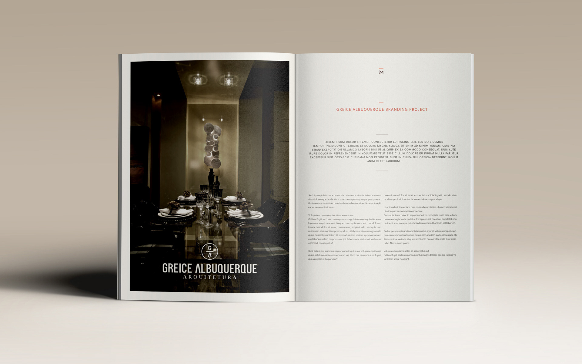 brand design for architecture firm