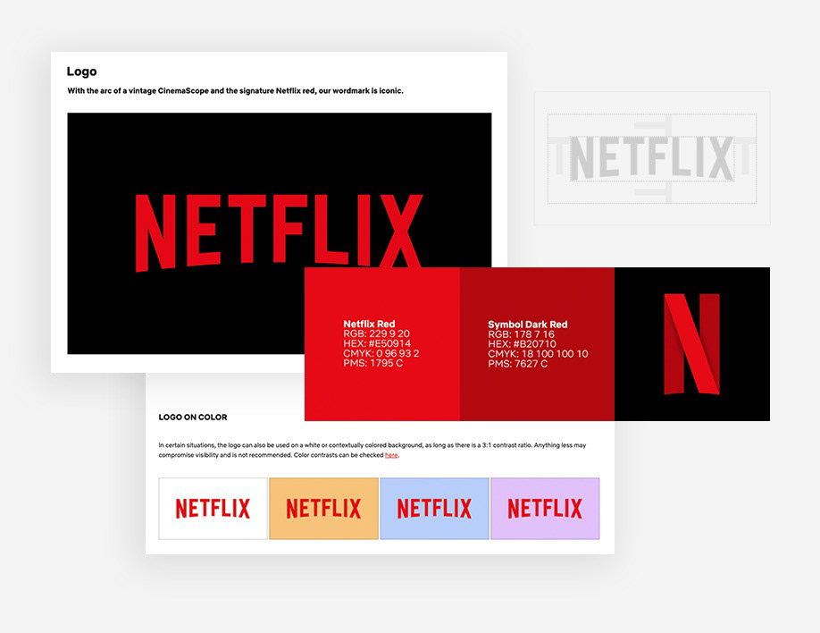 Netflix Corporate Style Design