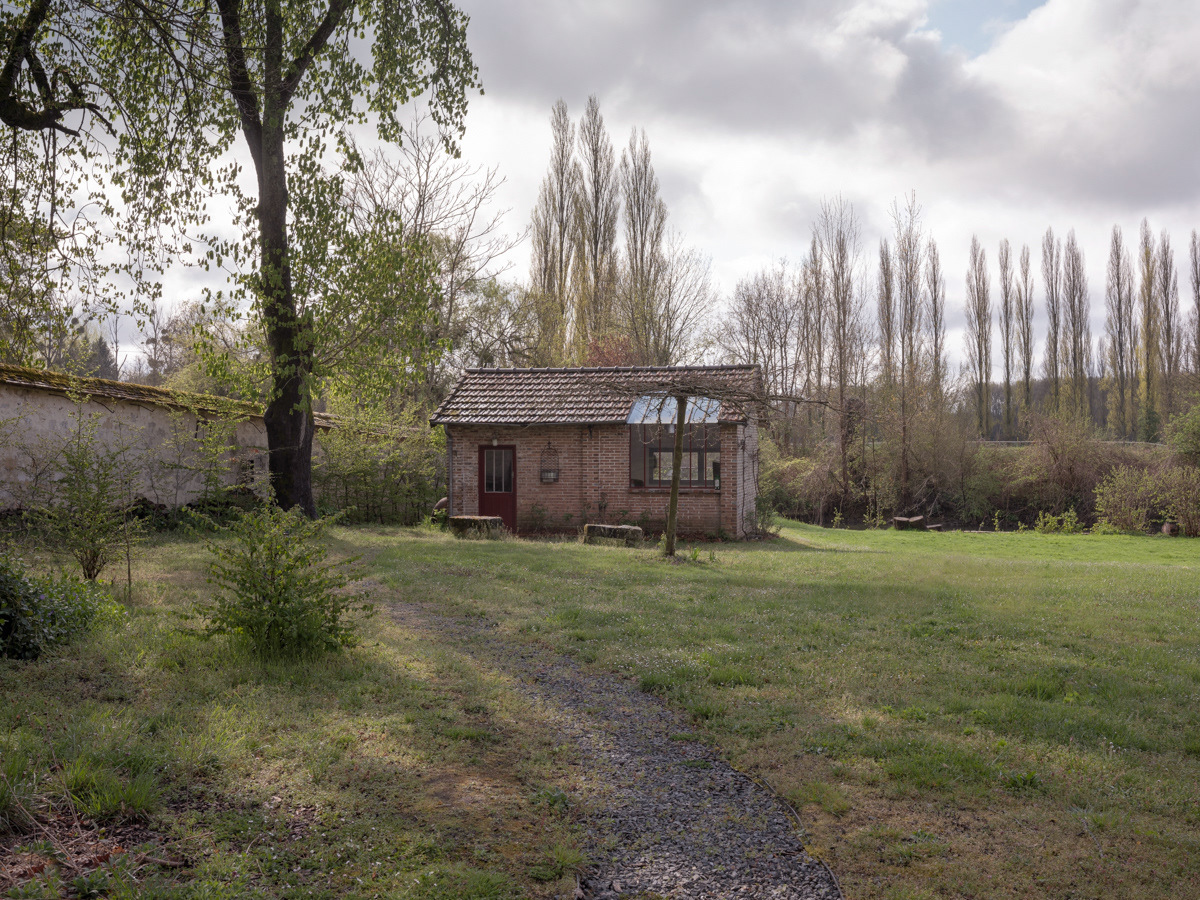 Atelier d’Auguste Renoir (où a été peinte «La petite fille au ruban bleu»), à Barbizon.