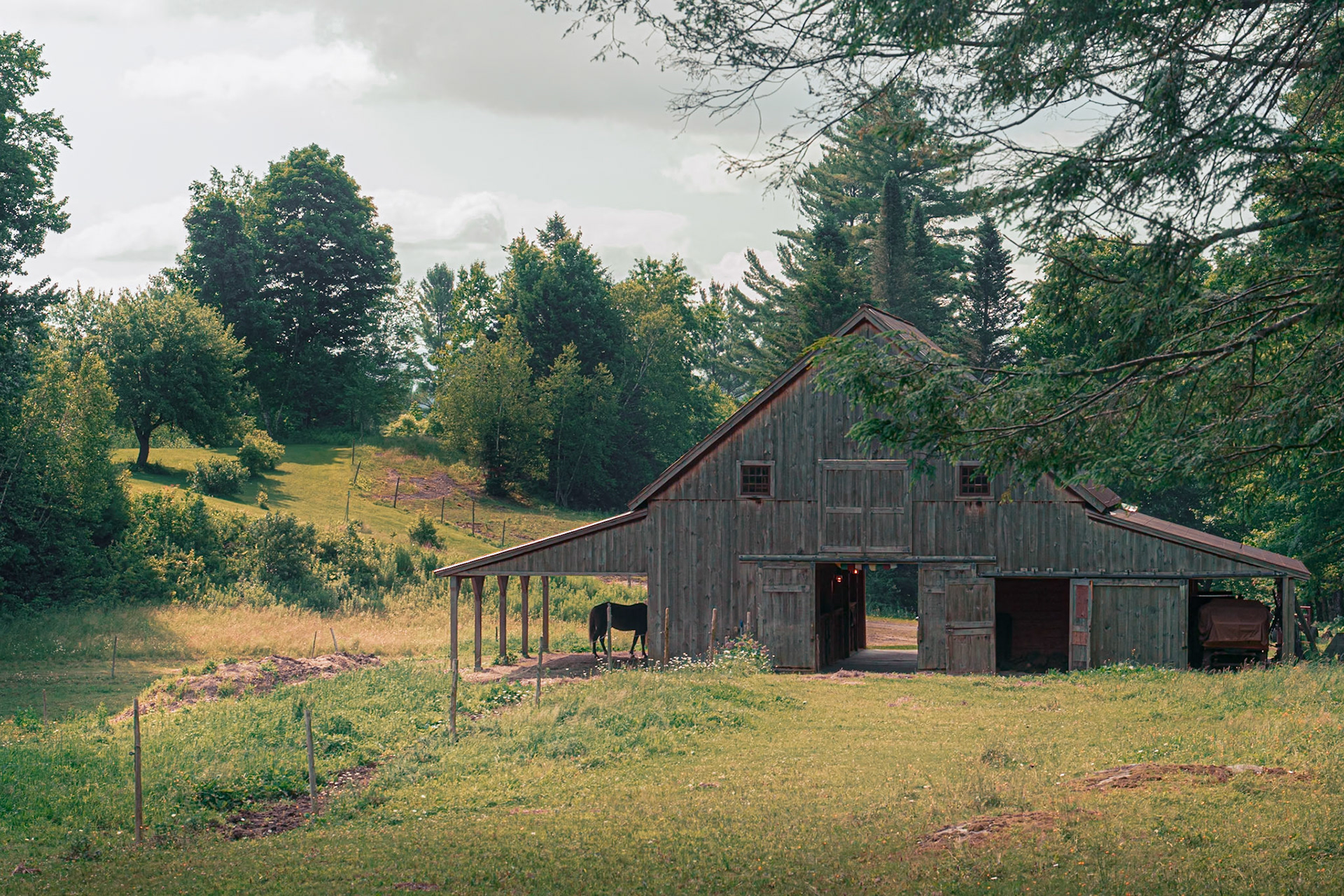Outside Stowe, VT