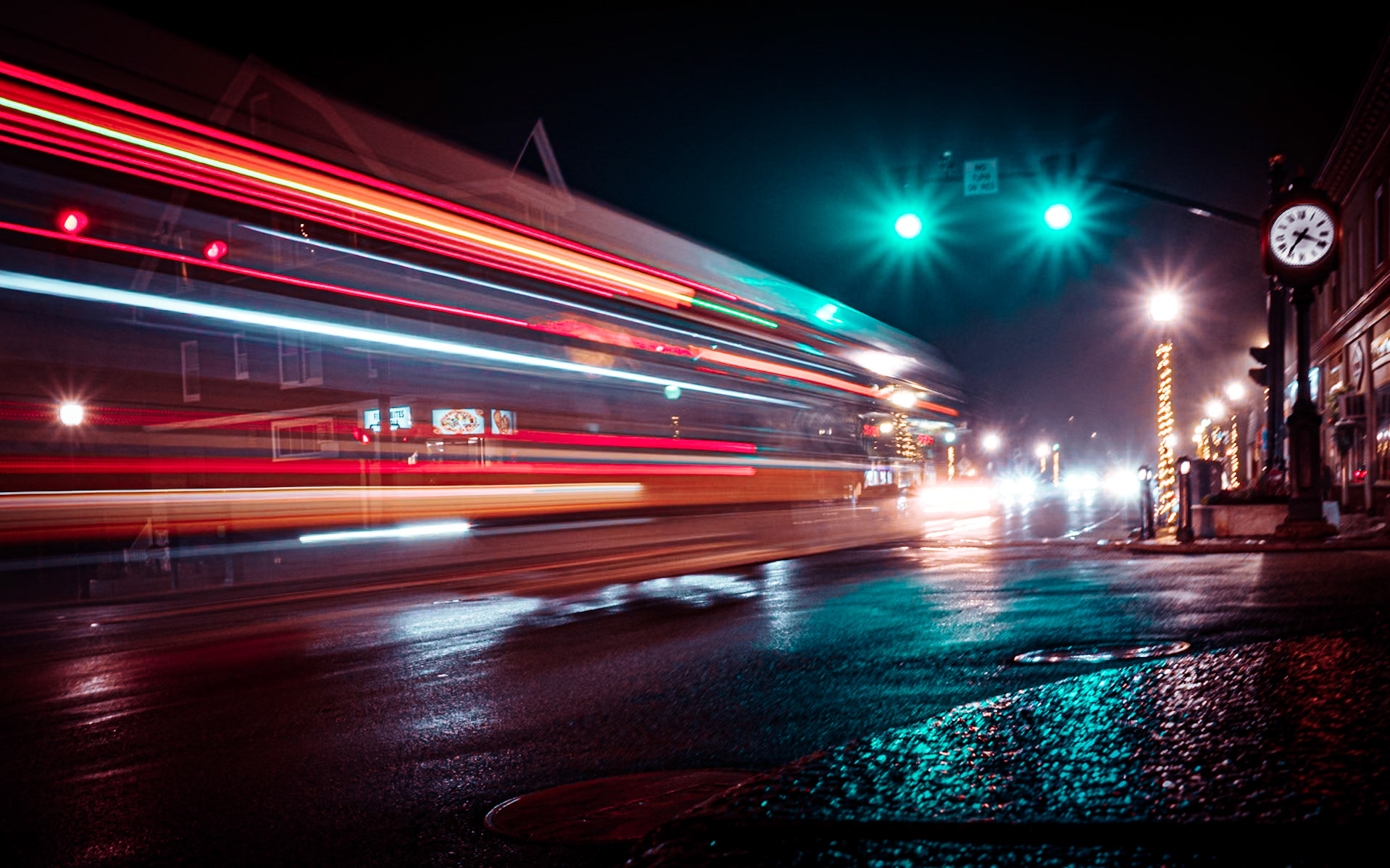 The 77 Bus on the Move