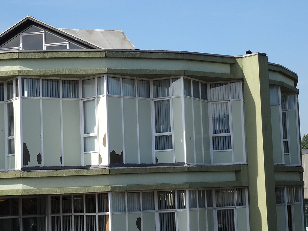 Before refurbishment of the building