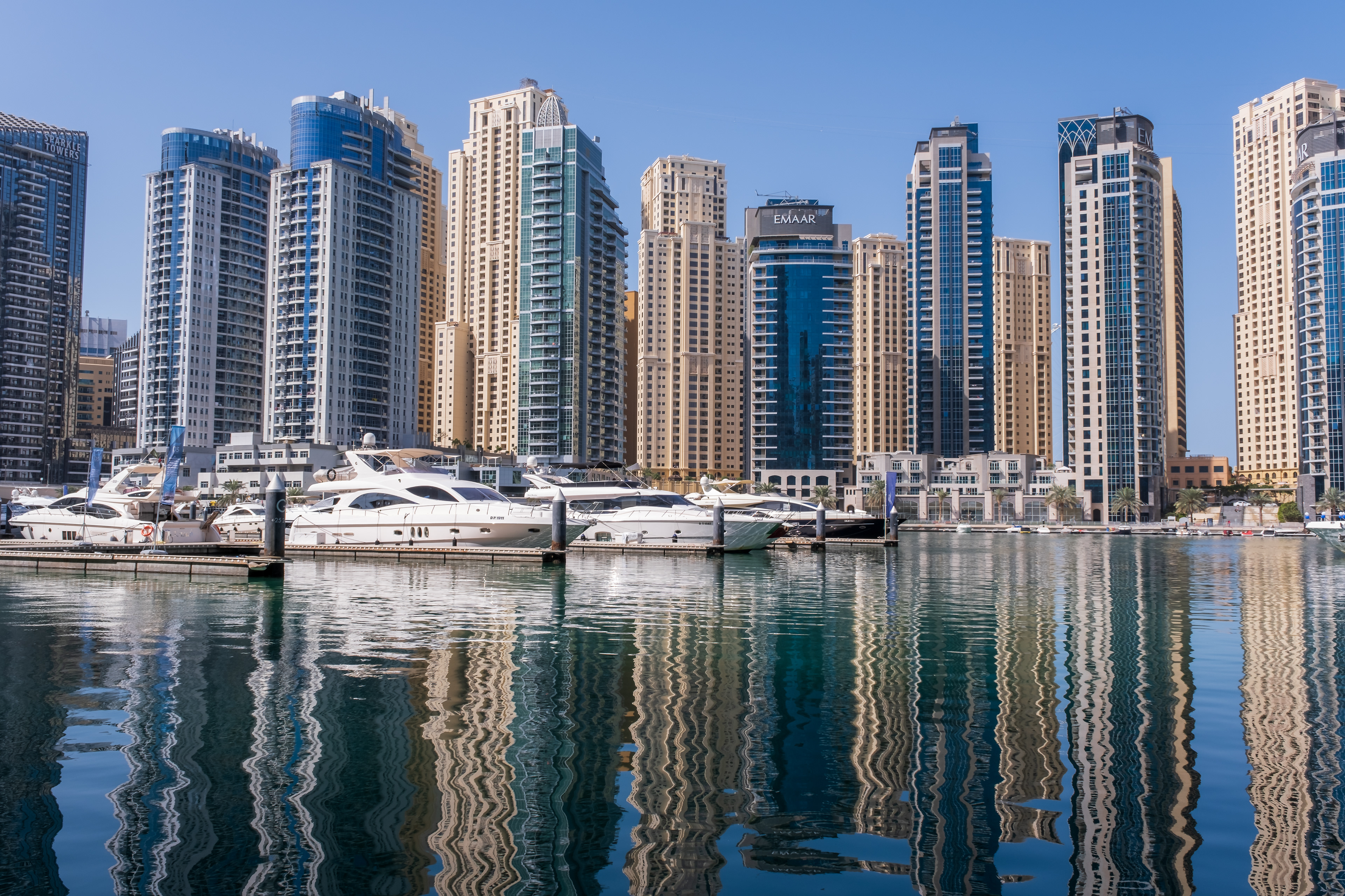 Marina views - Dubai. Jamuary 2022
